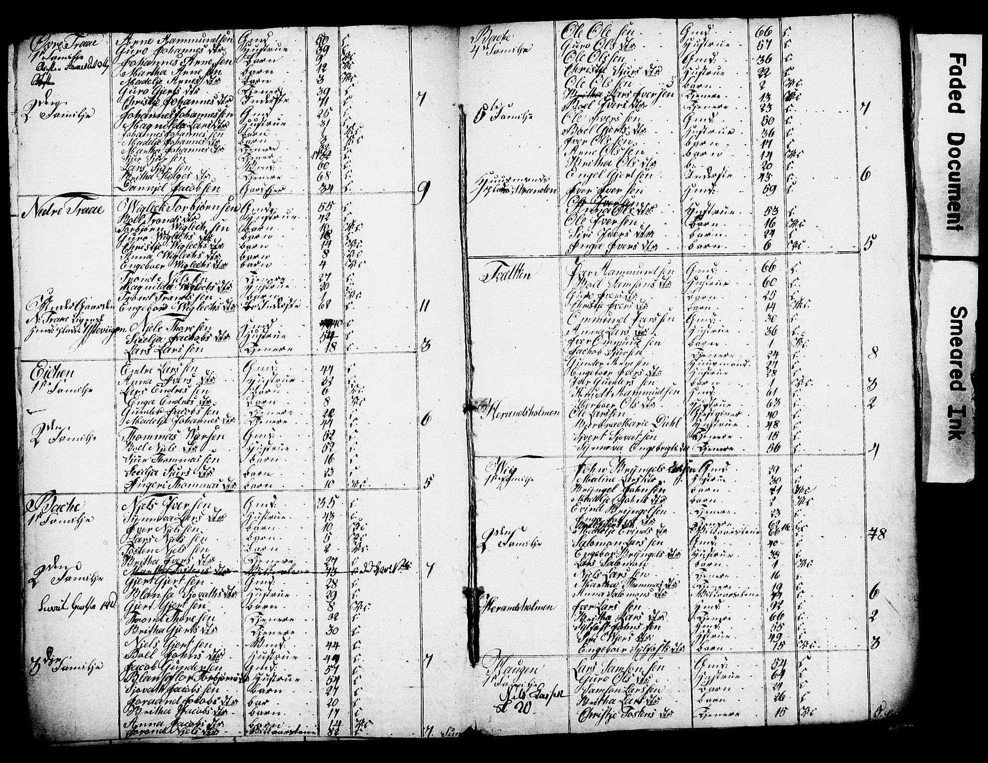 , 1825 Census for Strandebarm parish, 1825, p. 31