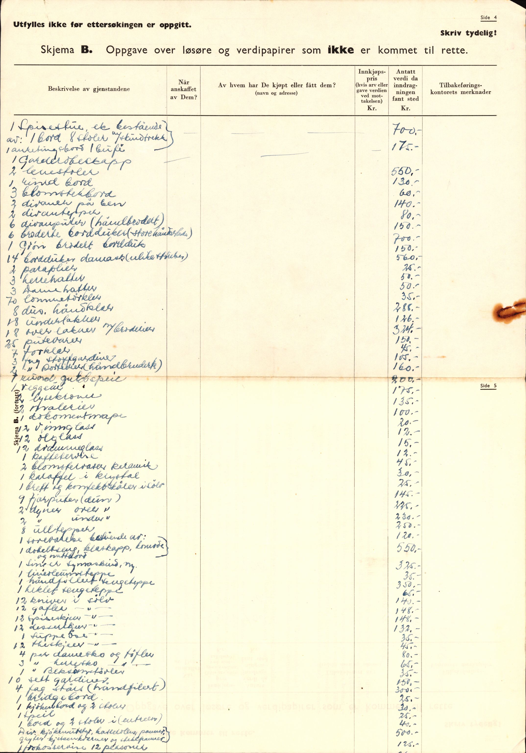 Justisdepartementet, Tilbakeføringskontoret for inndratte formuer, AV/RA-S-1564/H/Hc/Hcc/L0917: --, 1945-1947, p. 483