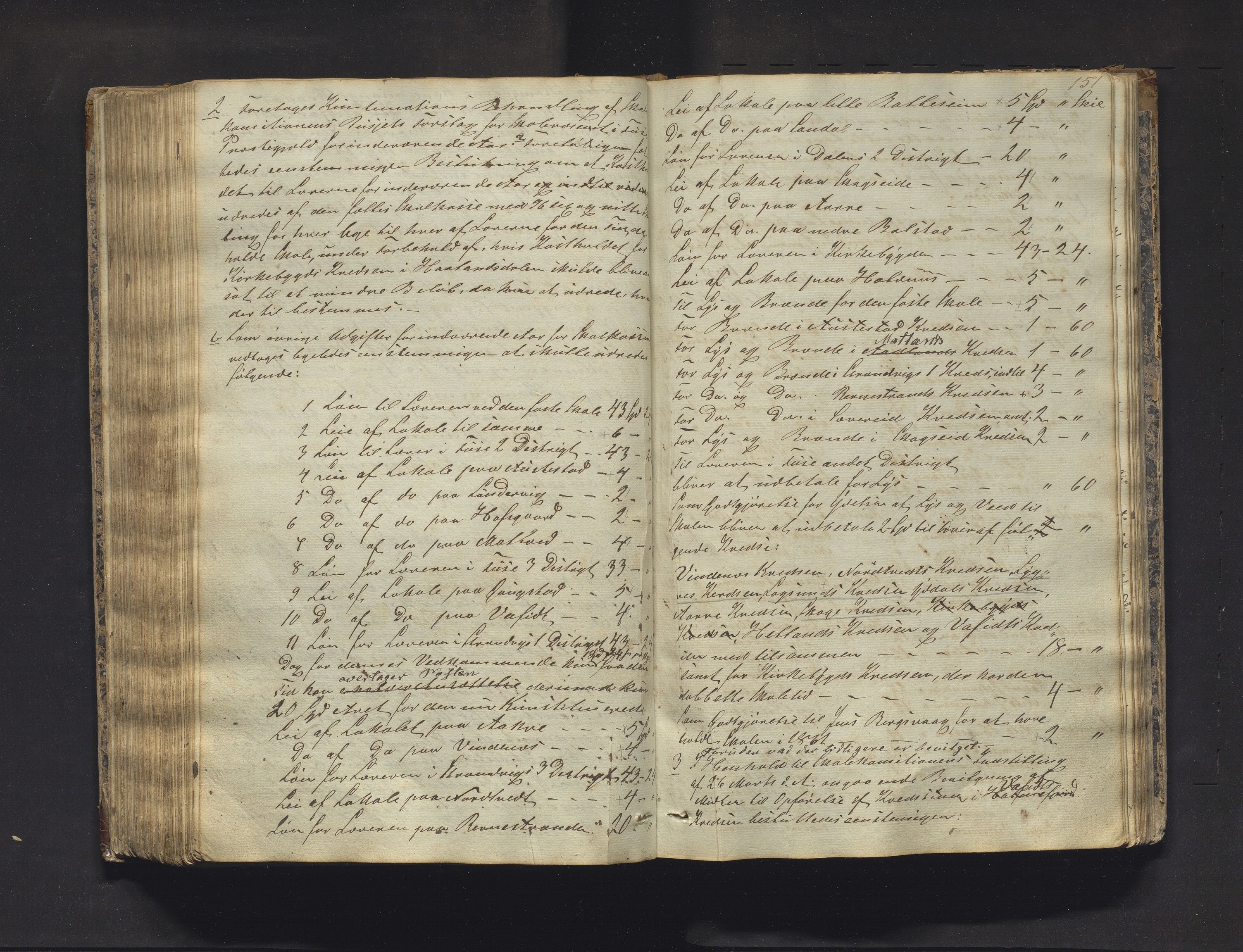 Fusa kommune. Formannskapet, IKAH/1241-021/A/Aa/L0001: Møtebok for formannskap, kommunestyre og soknestyre, 1837-1869, p. 151