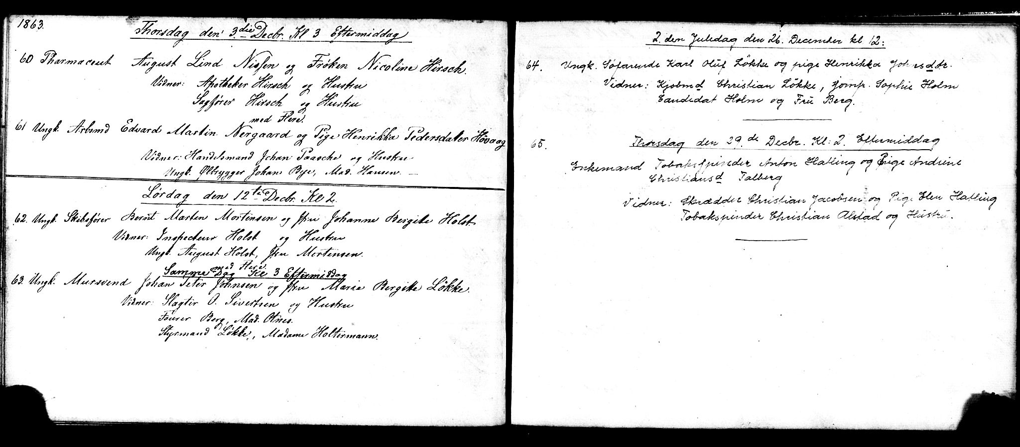 Ministerialprotokoller, klokkerbøker og fødselsregistre - Sør-Trøndelag, AV/SAT-A-1456/601/L0089: Parish register (copy) no. 601C07, 1854-1877