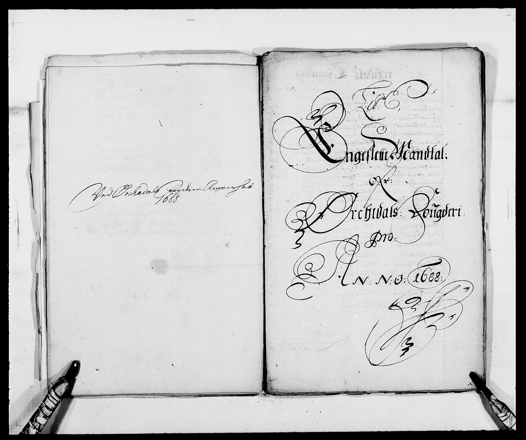 Rentekammeret inntil 1814, Reviderte regnskaper, Fogderegnskap, RA/EA-4092/R58/L3935: Fogderegnskap Orkdal, 1687-1688, p. 269