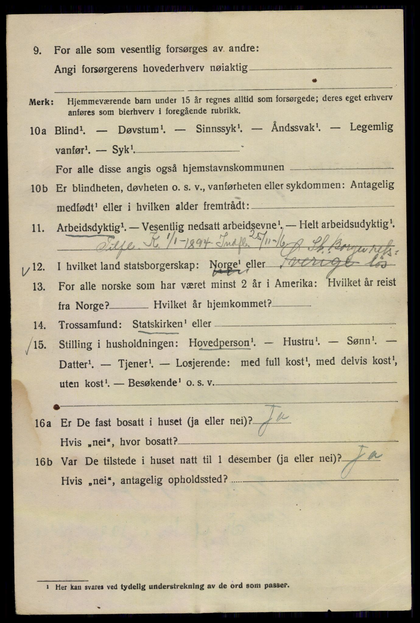 SAO, 1920 census for Kristiania, 1920, p. 342156