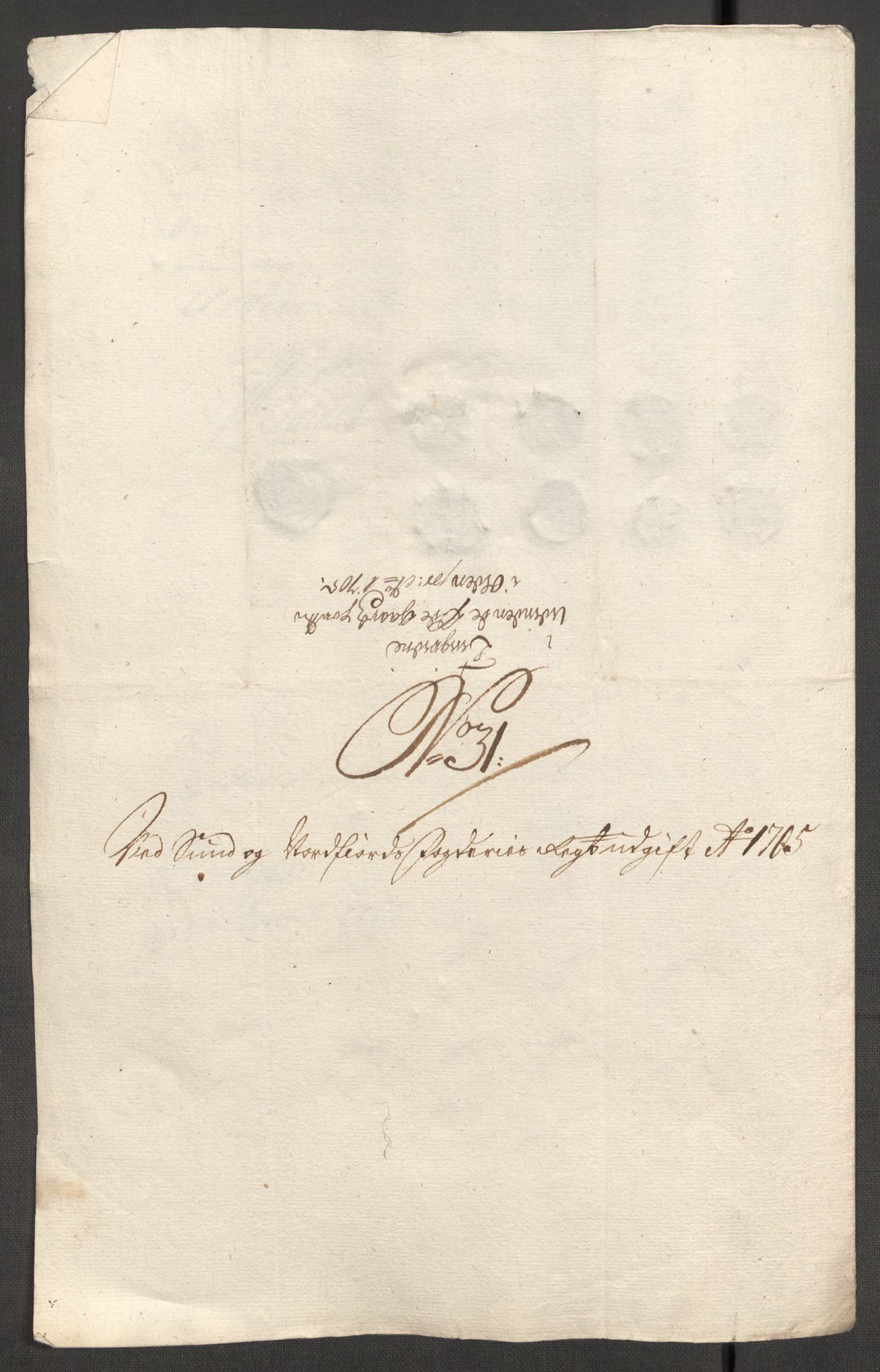 Rentekammeret inntil 1814, Reviderte regnskaper, Fogderegnskap, AV/RA-EA-4092/R53/L3429: Fogderegnskap Sunn- og Nordfjord, 1705, p. 272