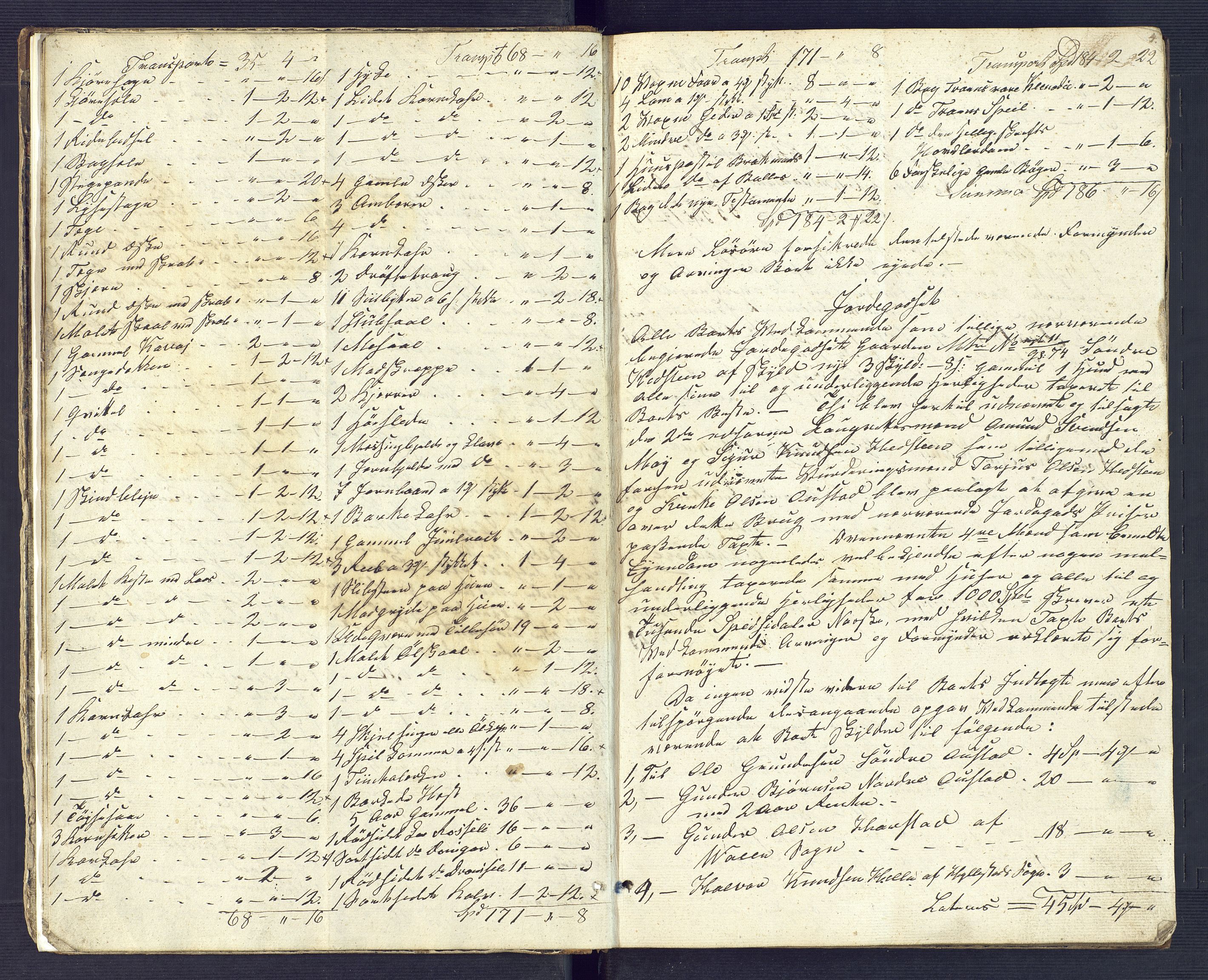 Setesdal sorenskriveri, SAK/1221-0011/H/Hc/L0026: Skifteregistreringsprotokoll nr 1 Ose tinglag med register, inneholder auksjoner fra 1860, 1846-1865, p. 4