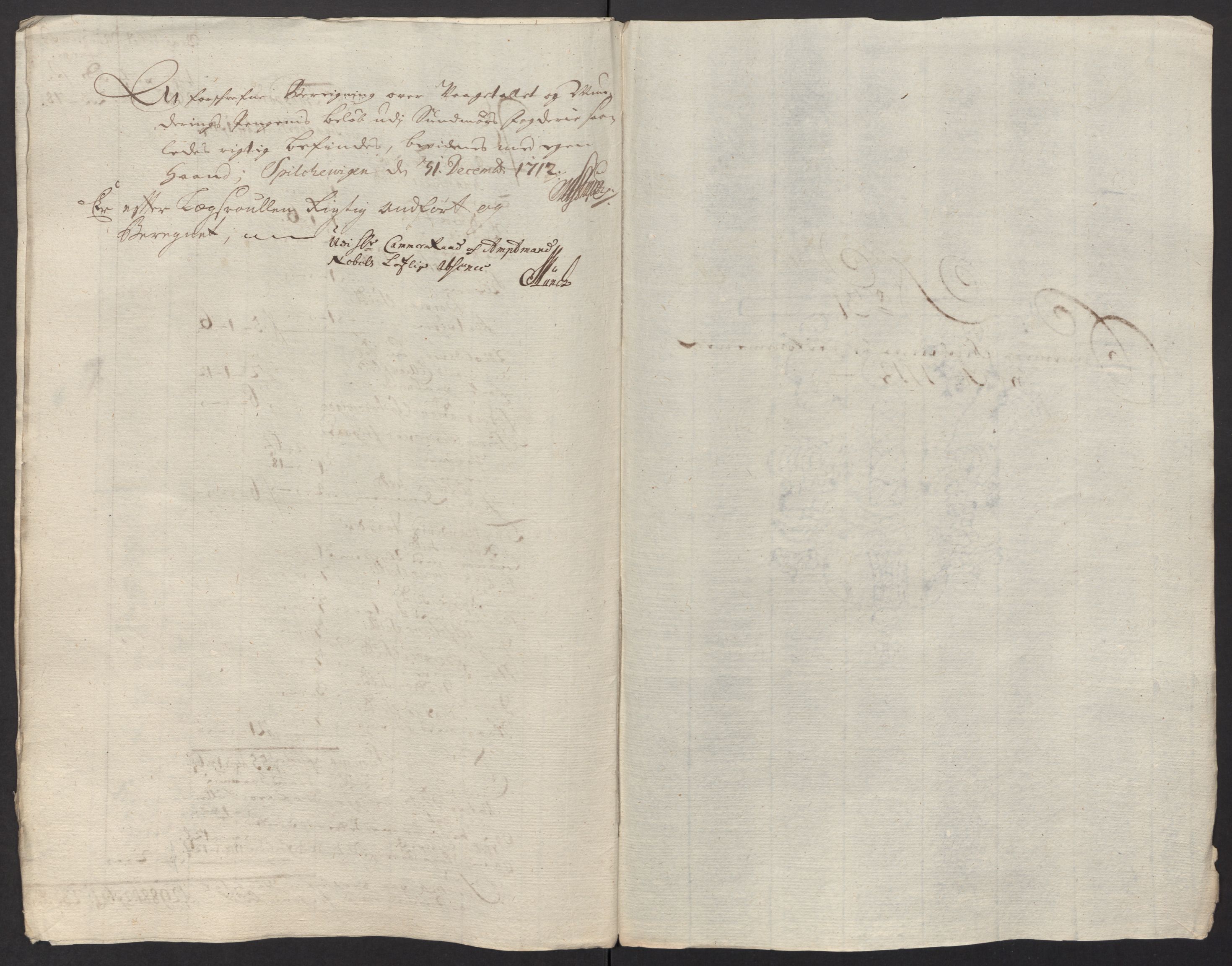 Rentekammeret inntil 1814, Reviderte regnskaper, Fogderegnskap, RA/EA-4092/R54/L3565: Fogderegnskap Sunnmøre, 1712-1713, p. 184