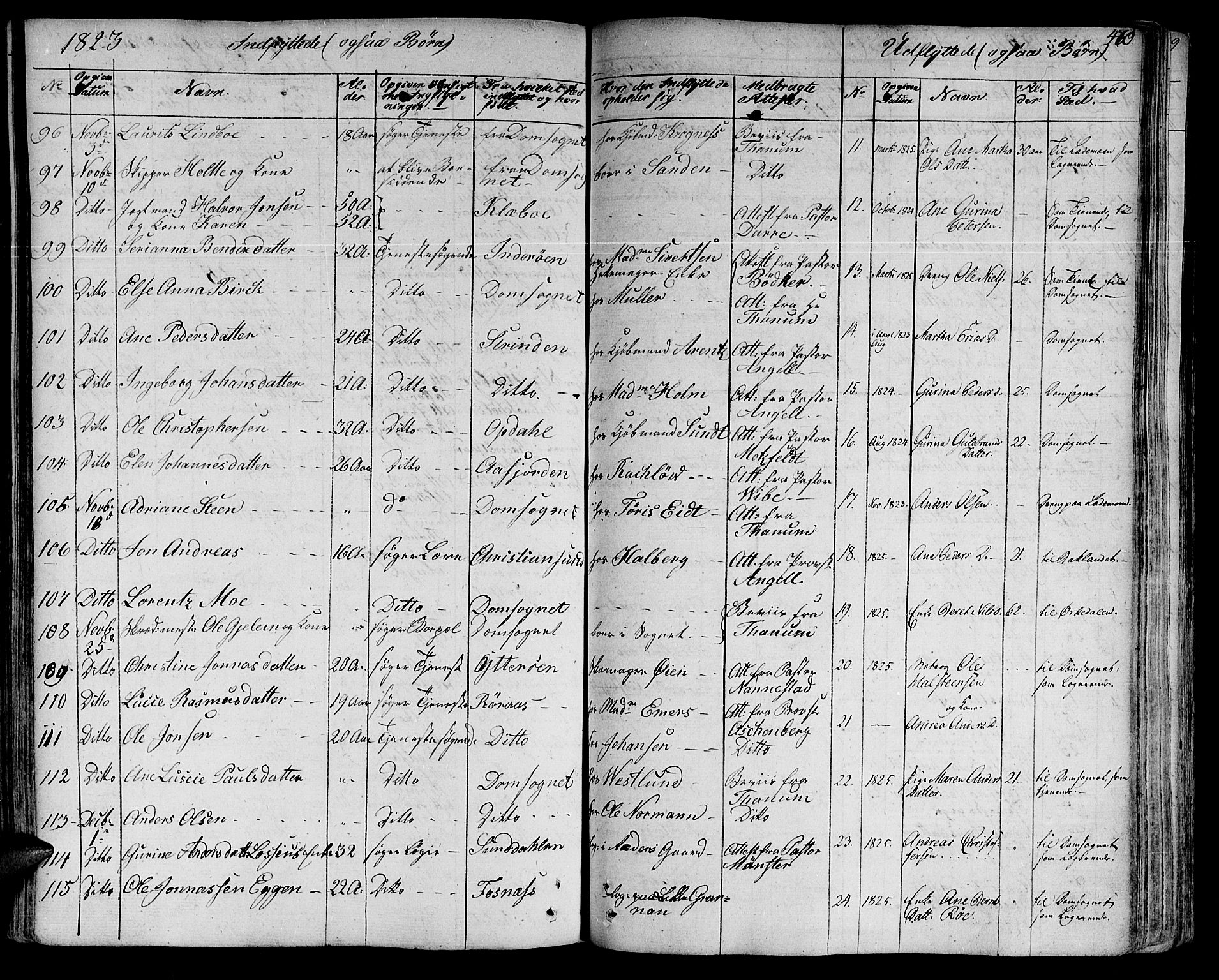Ministerialprotokoller, klokkerbøker og fødselsregistre - Sør-Trøndelag, SAT/A-1456/602/L0109: Parish register (official) no. 602A07, 1821-1840, p. 470