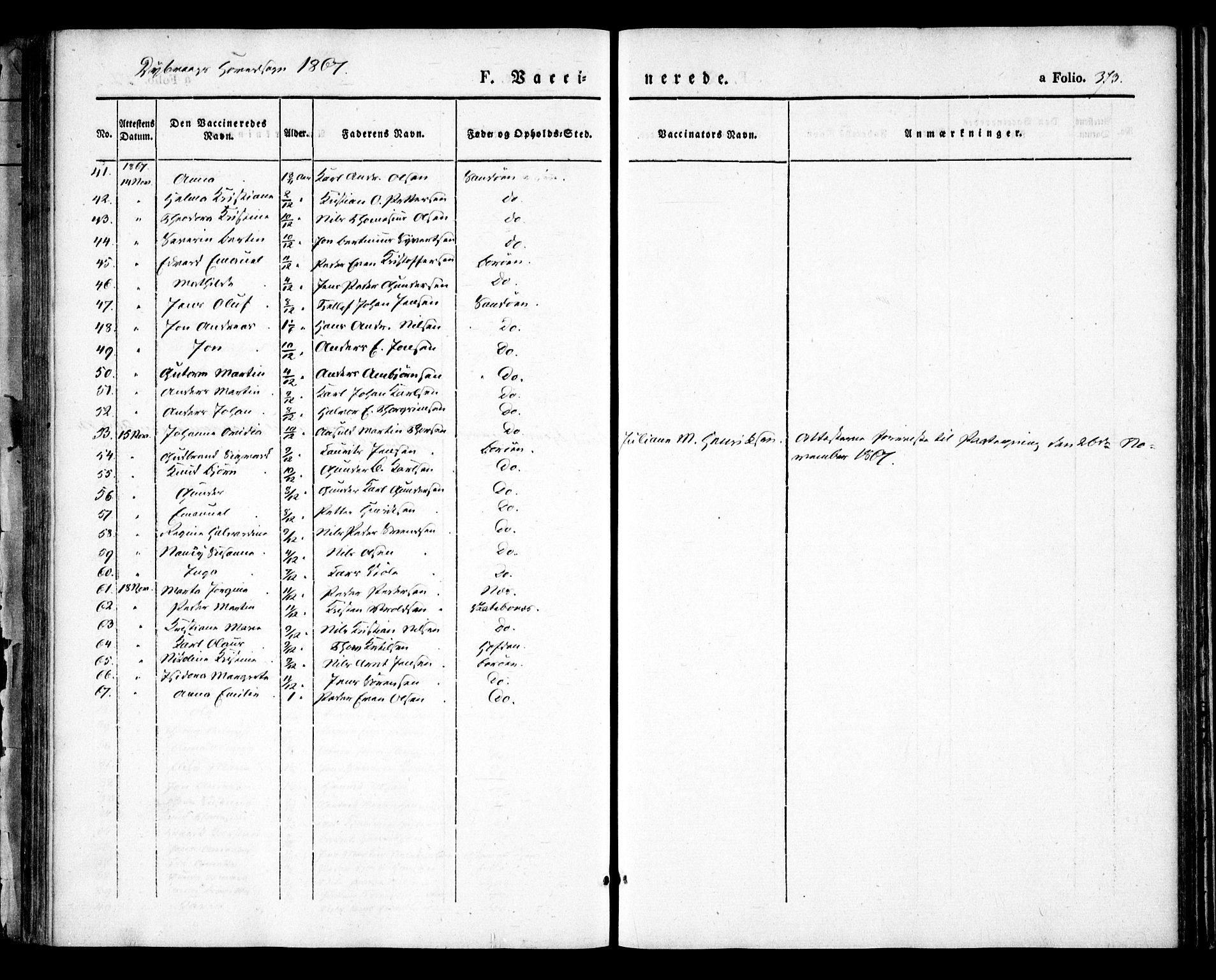 Dypvåg sokneprestkontor, AV/SAK-1111-0007/F/Fa/Faa/L0005: Parish register (official) no. A 5, 1841-1854, p. 373