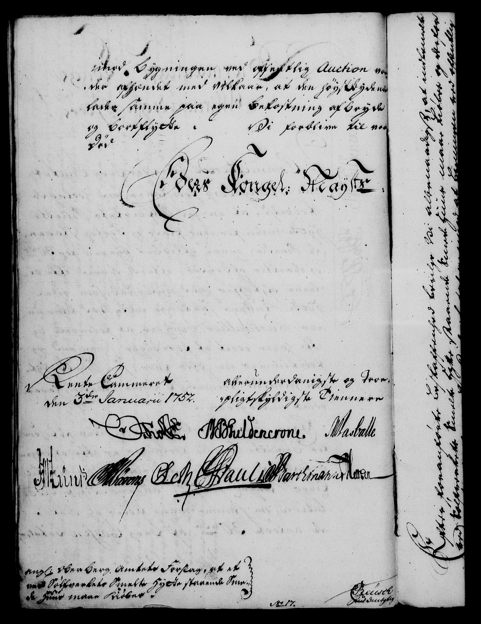 Rentekammeret, Kammerkanselliet, RA/EA-3111/G/Gf/Gfa/L0034: Norsk relasjons- og resolusjonsprotokoll (merket RK 52.34), 1752, p. 65