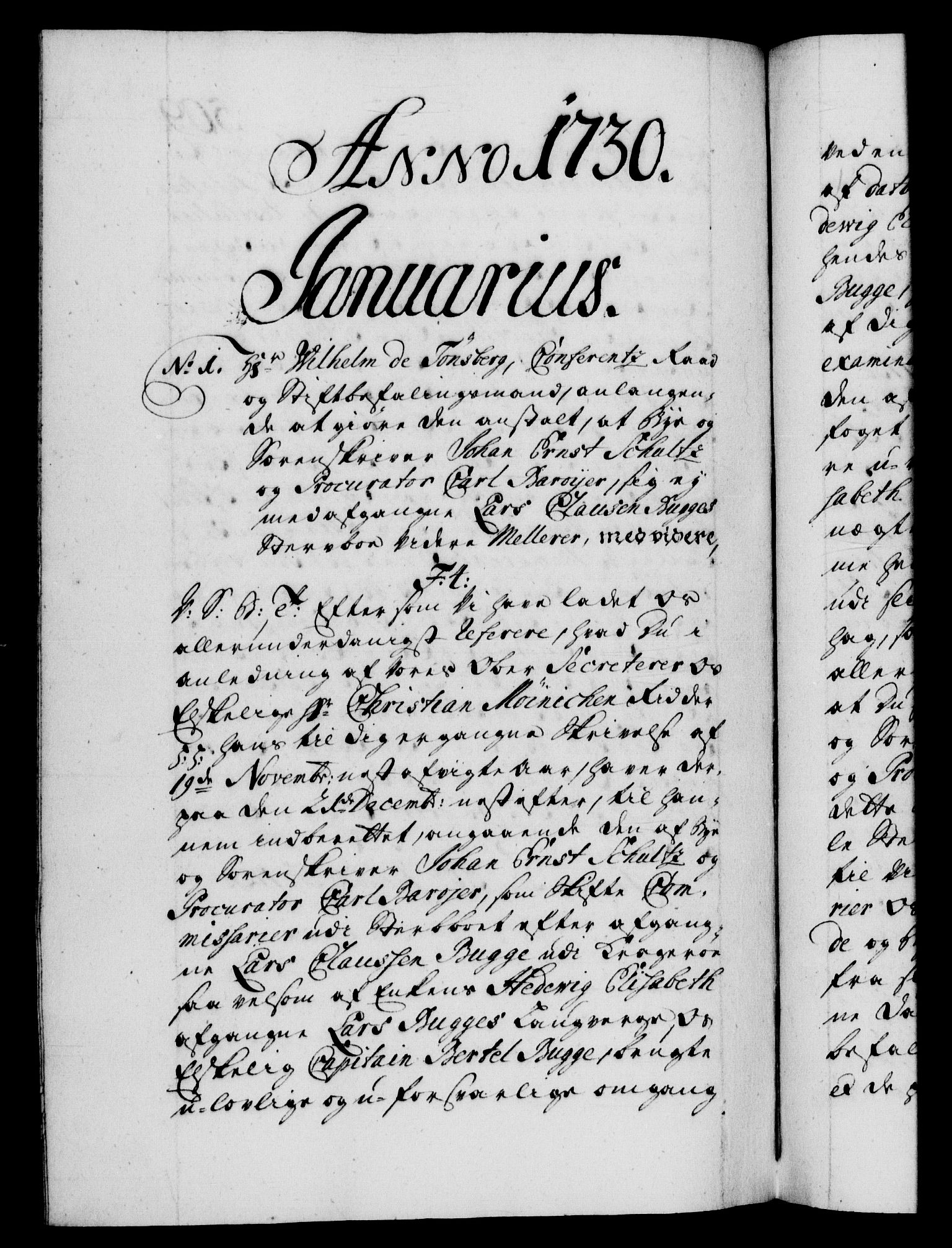 Danske Kanselli 1572-1799, AV/RA-EA-3023/F/Fc/Fca/Fcab/L0024: Norske tegnelser, 1728-1730, p. 509b