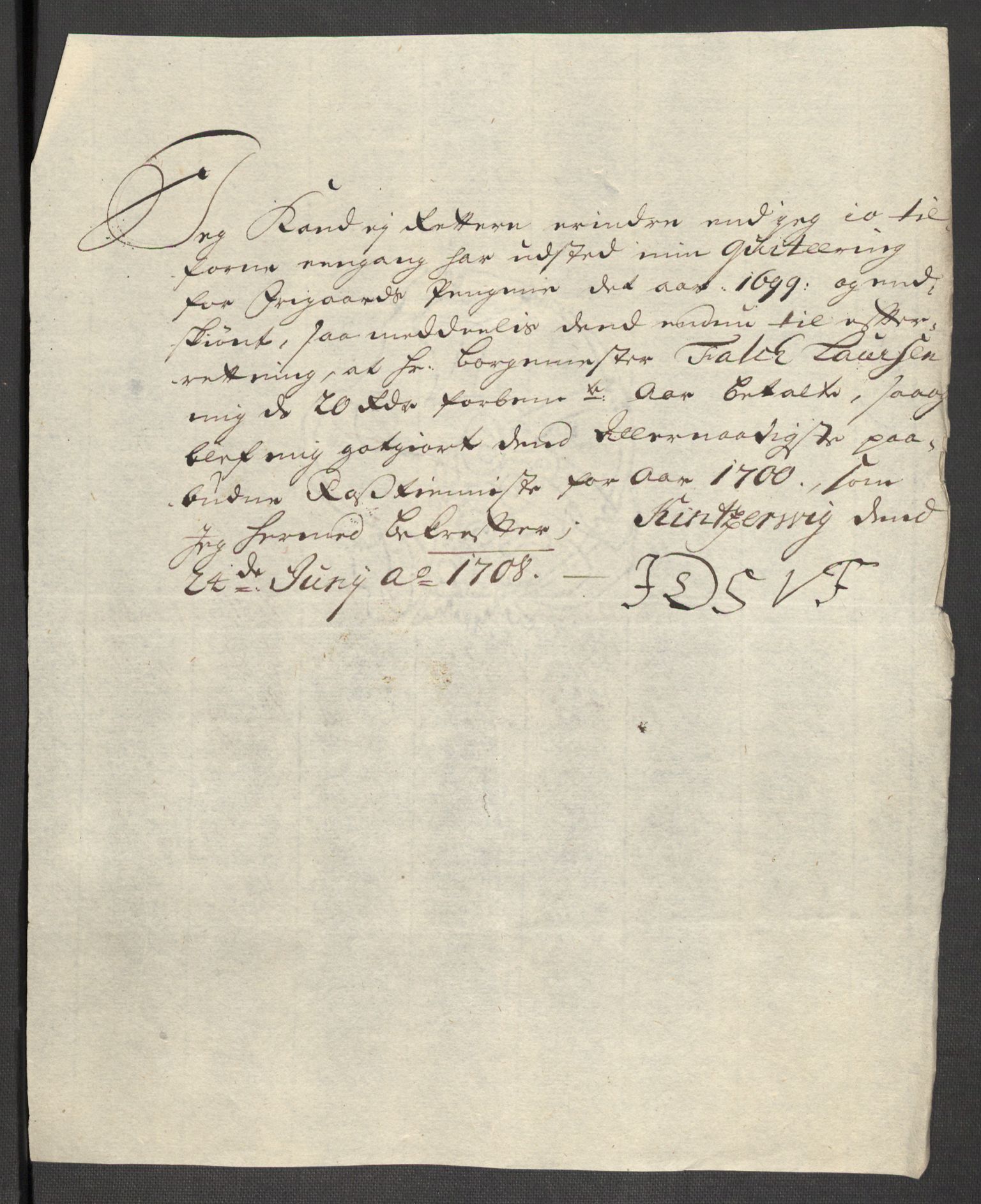 Rentekammeret inntil 1814, Reviderte regnskaper, Fogderegnskap, AV/RA-EA-4092/R48/L2978: Fogderegnskap Sunnhordland og Hardanger, 1699, p. 600