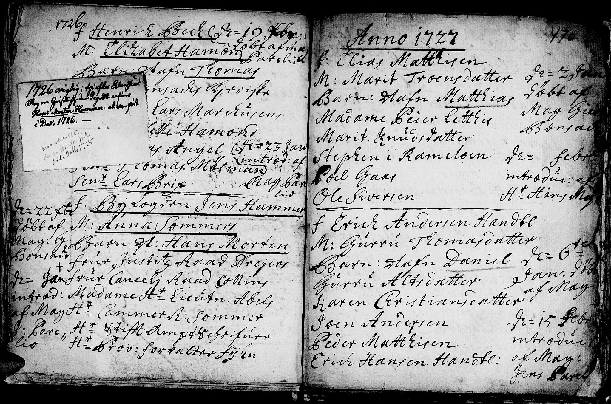 Ministerialprotokoller, klokkerbøker og fødselsregistre - Sør-Trøndelag, SAT/A-1456/601/L0035: Parish register (official) no. 601A03, 1713-1728, p. 470