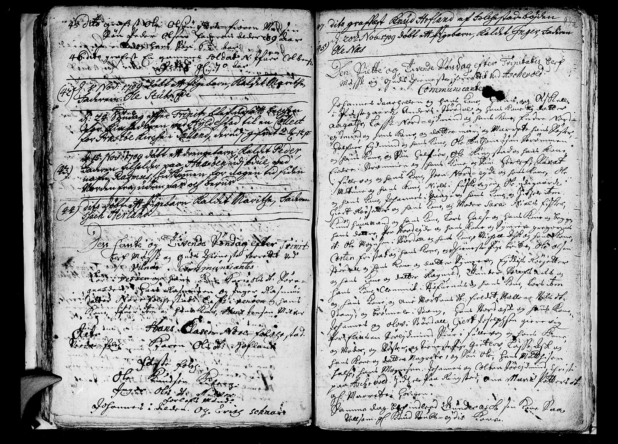 Askvoll sokneprestembete, AV/SAB-A-79501/H/Haa/Haaa/L0001: Parish register (official) no. A 1, 1706-1711, p. 94