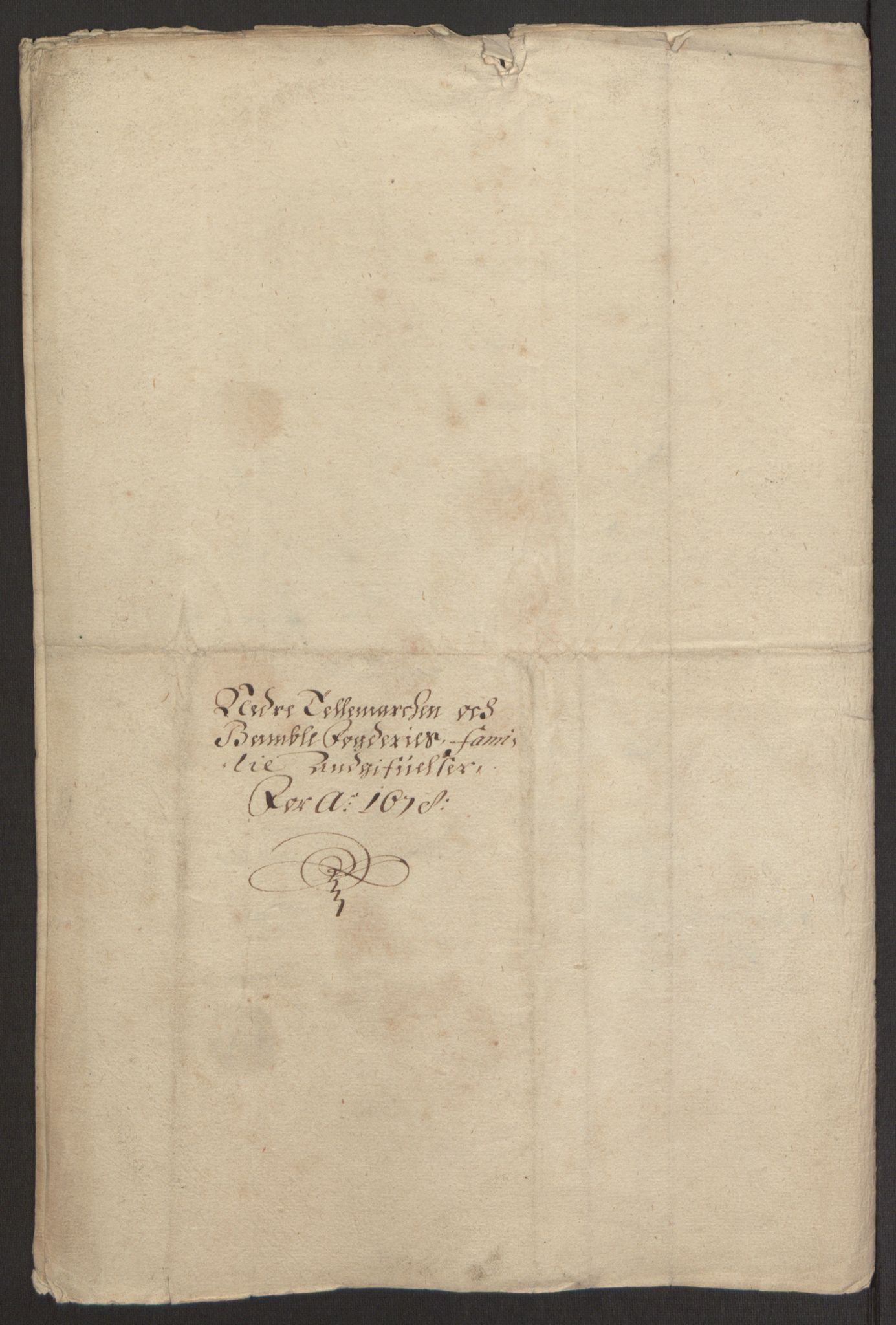 Rentekammeret inntil 1814, Reviderte regnskaper, Fogderegnskap, AV/RA-EA-4092/R35/L2069: Fogderegnskap Øvre og Nedre Telemark, 1678, p. 238