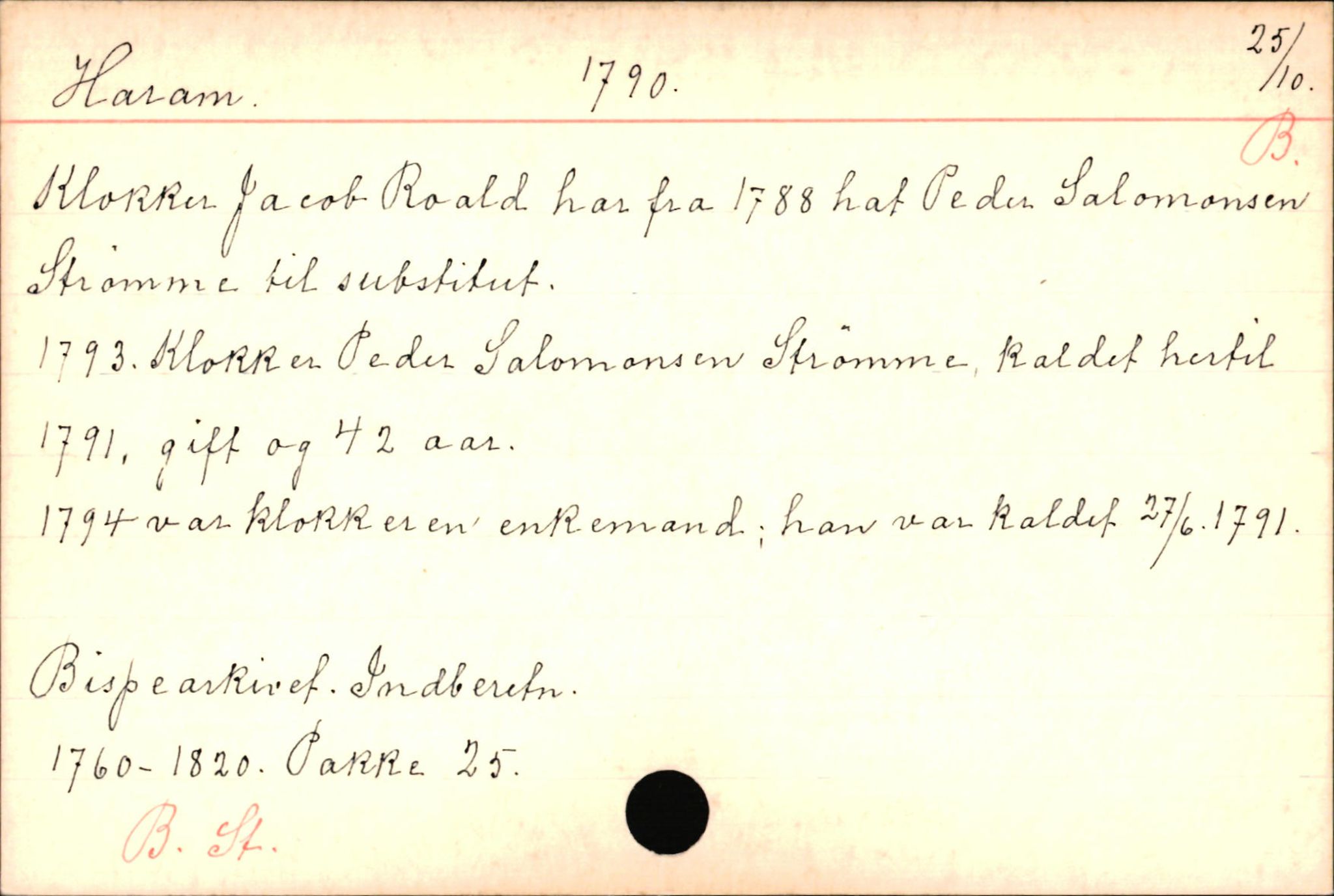 Haugen, Johannes - lærer, AV/SAB-SAB/PA-0036/01/L0001: Om klokkere og lærere, 1521-1904, p. 11349