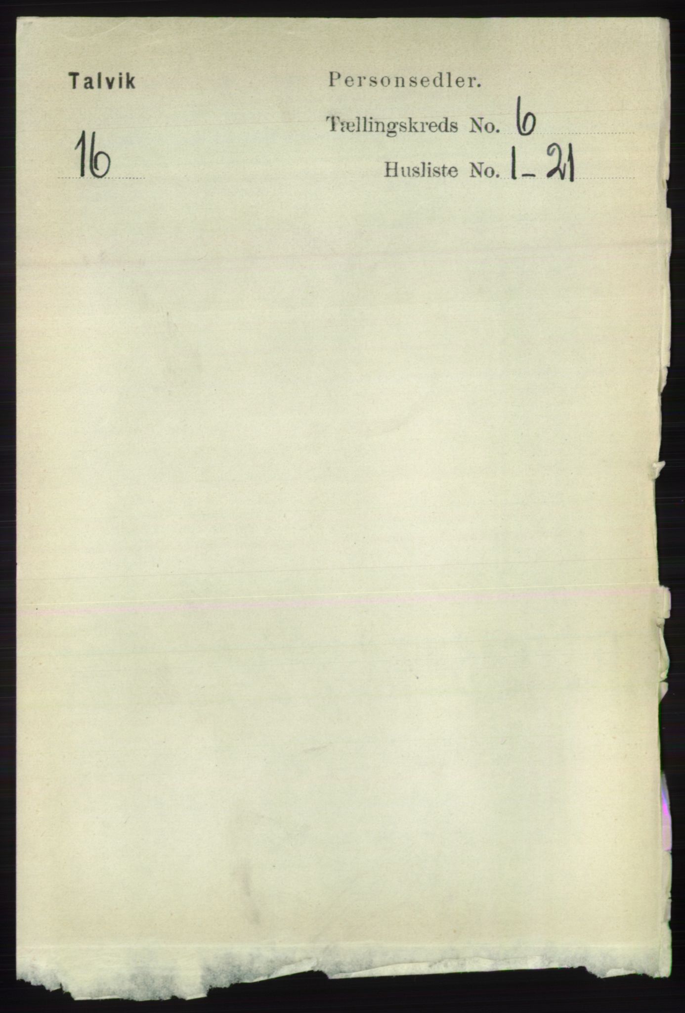 RA, 1891 census for 2013 Talvik, 1891, p. 1614