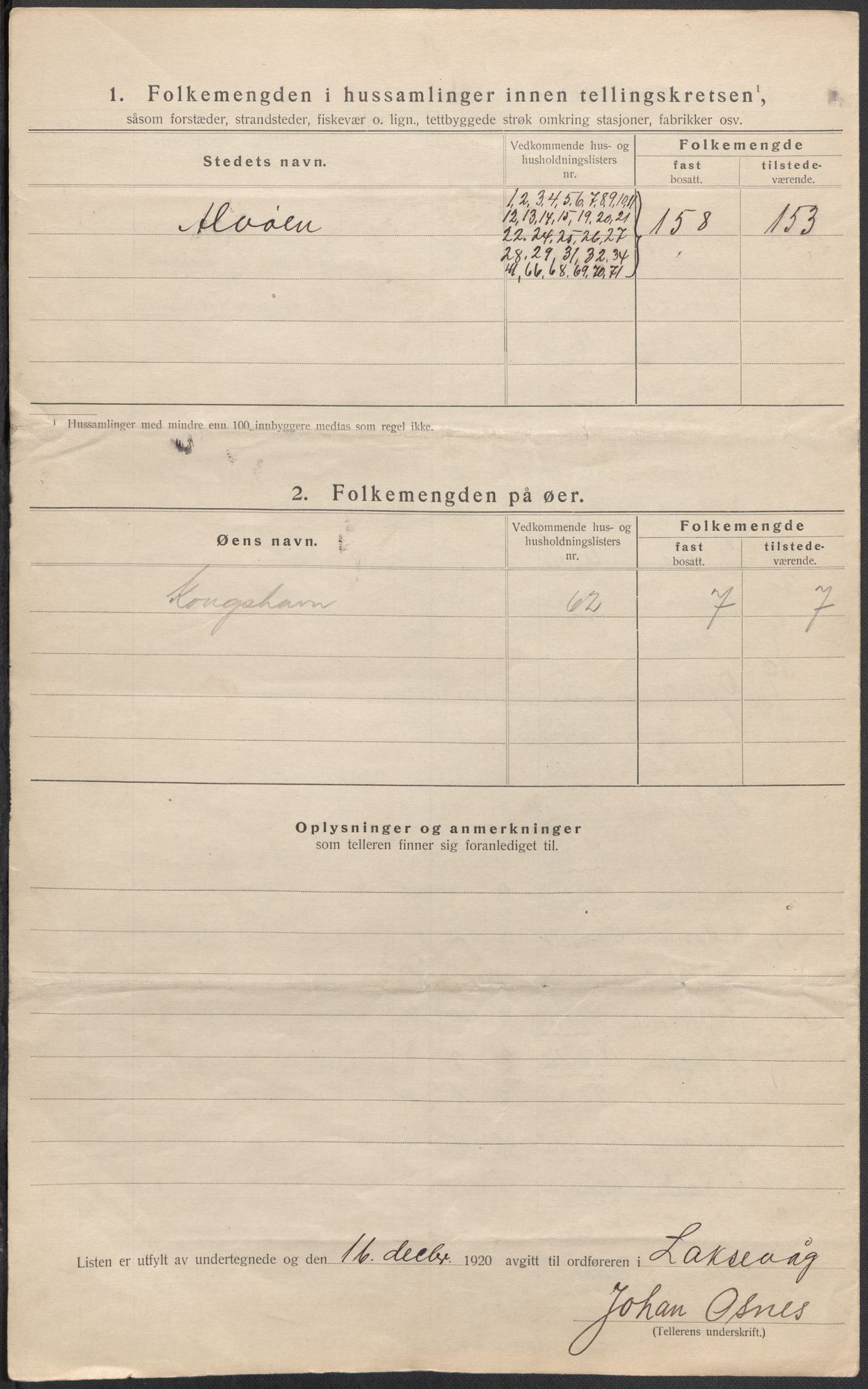 SAB, 1920 census for Laksevåg, 1920, p. 34