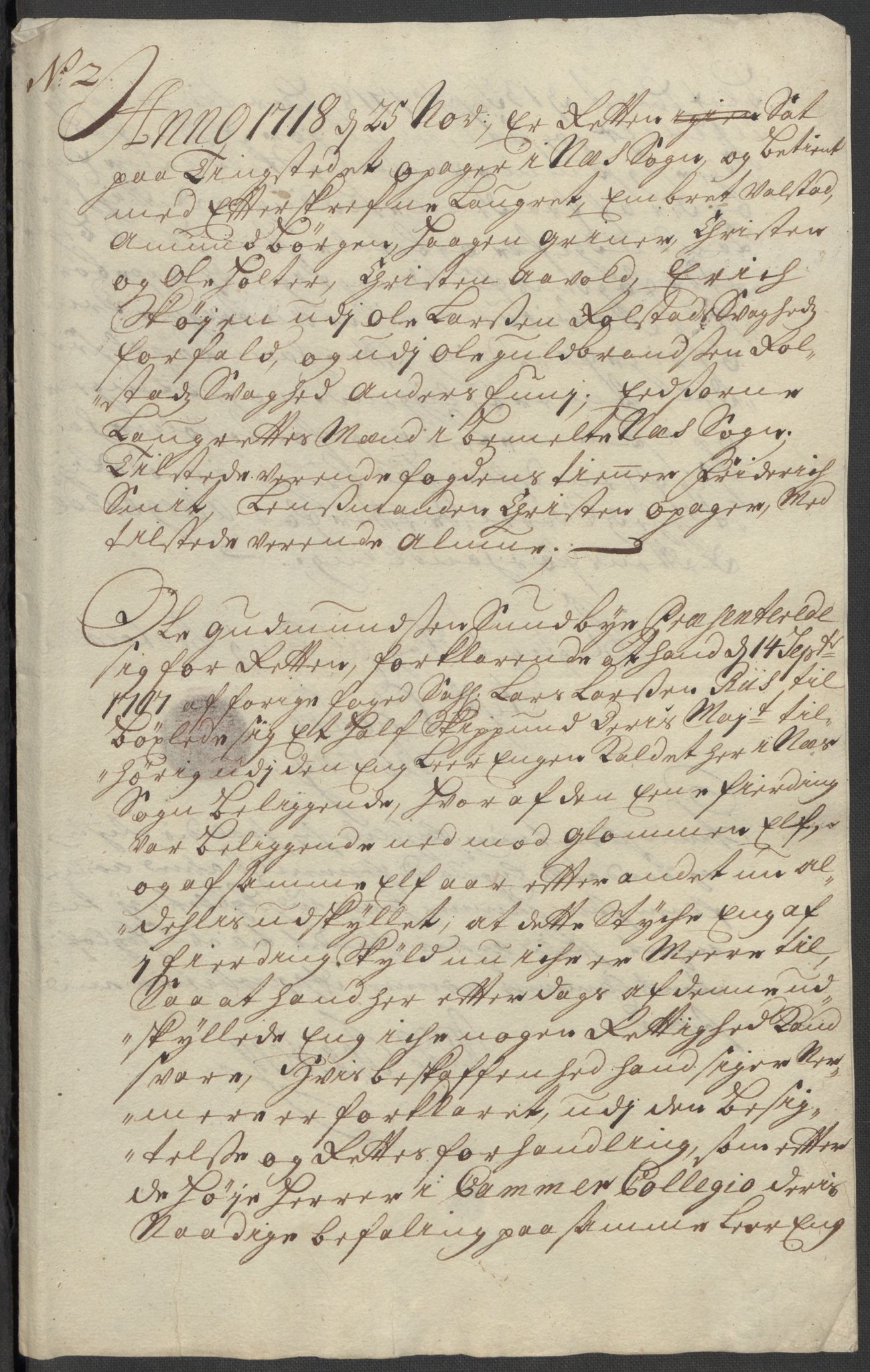 Rentekammeret inntil 1814, Reviderte regnskaper, Fogderegnskap, AV/RA-EA-4092/R12/L0727: Fogderegnskap Øvre Romerike, 1718, p. 296