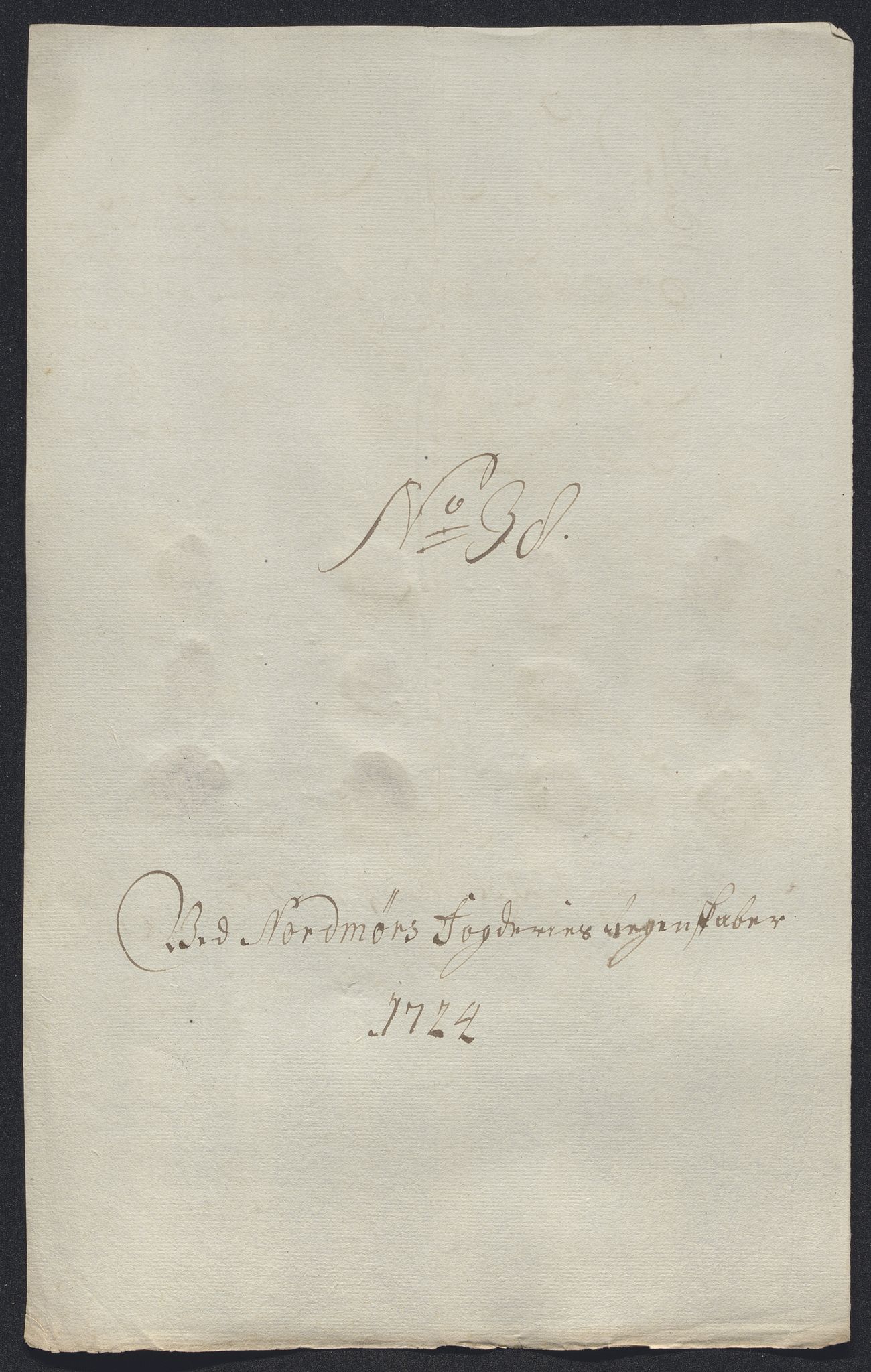 Rentekammeret inntil 1814, Reviderte regnskaper, Fogderegnskap, RA/EA-4092/R56/L3757: Fogderegnskap Nordmøre, 1724, p. 260