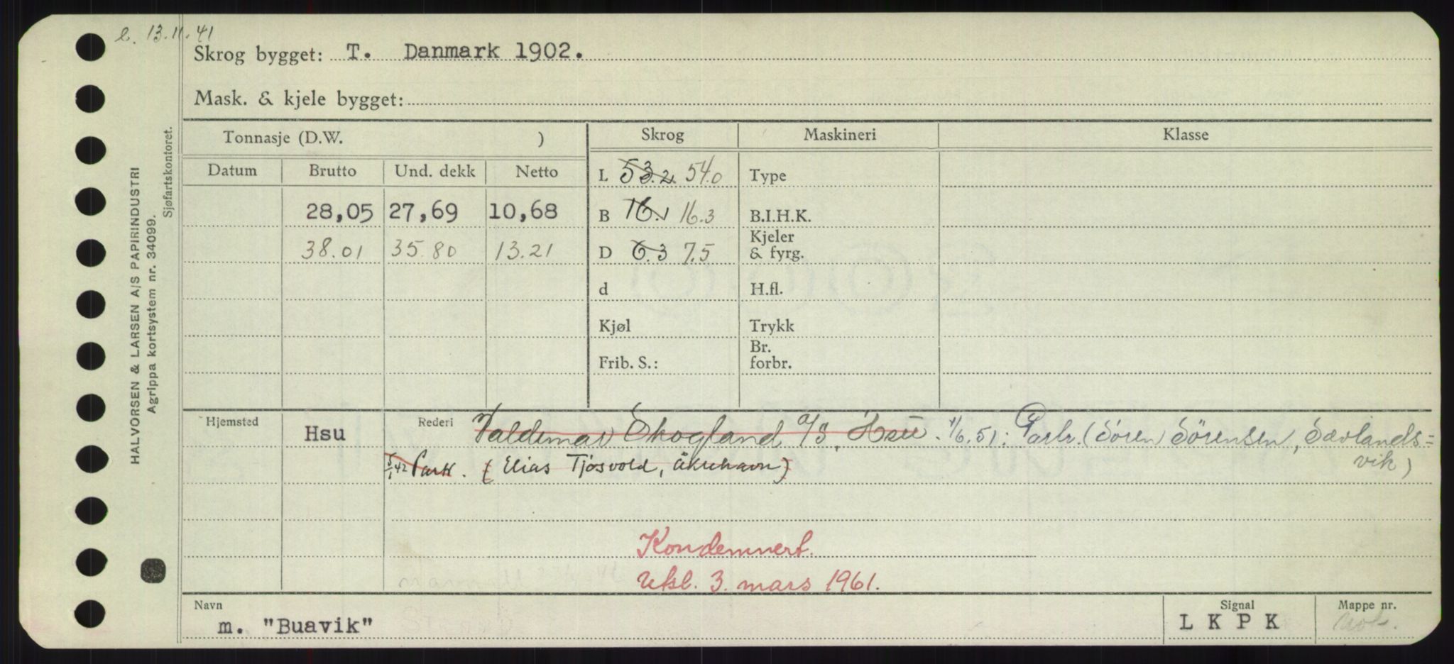 Sjøfartsdirektoratet med forløpere, Skipsmålingen, RA/S-1627/H/Hd/L0005: Fartøy, Br-Byg, p. 527