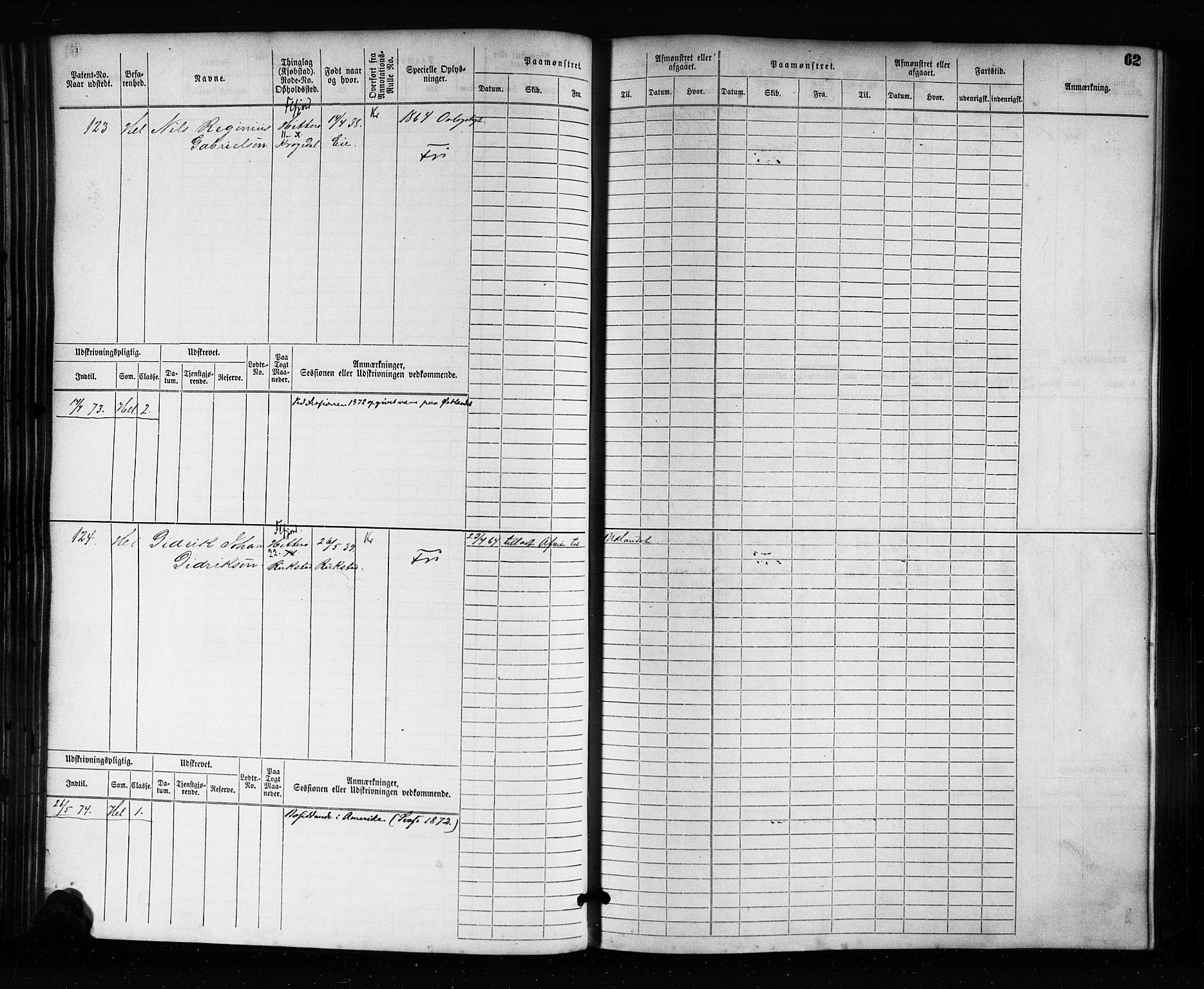 Flekkefjord mønstringskrets, AV/SAK-2031-0018/F/Fb/L0001: Hovedrulle nr 1-764, N-4, 1868-1900, p. 63