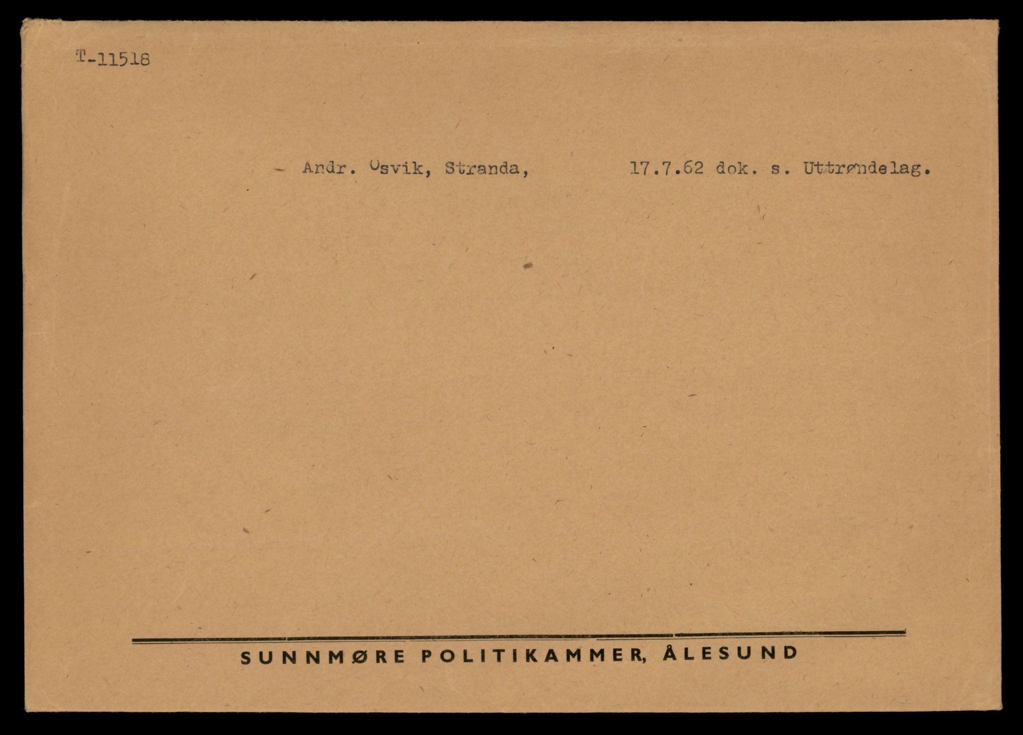 Møre og Romsdal vegkontor - Ålesund trafikkstasjon, AV/SAT-A-4099/F/Fe/L0029: Registreringskort for kjøretøy T 11430 - T 11619, 1927-1998, p. 1600