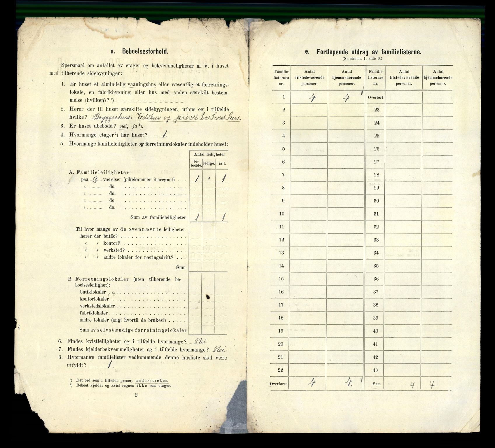 RA, 1910 census for Son, 1910, p. 10