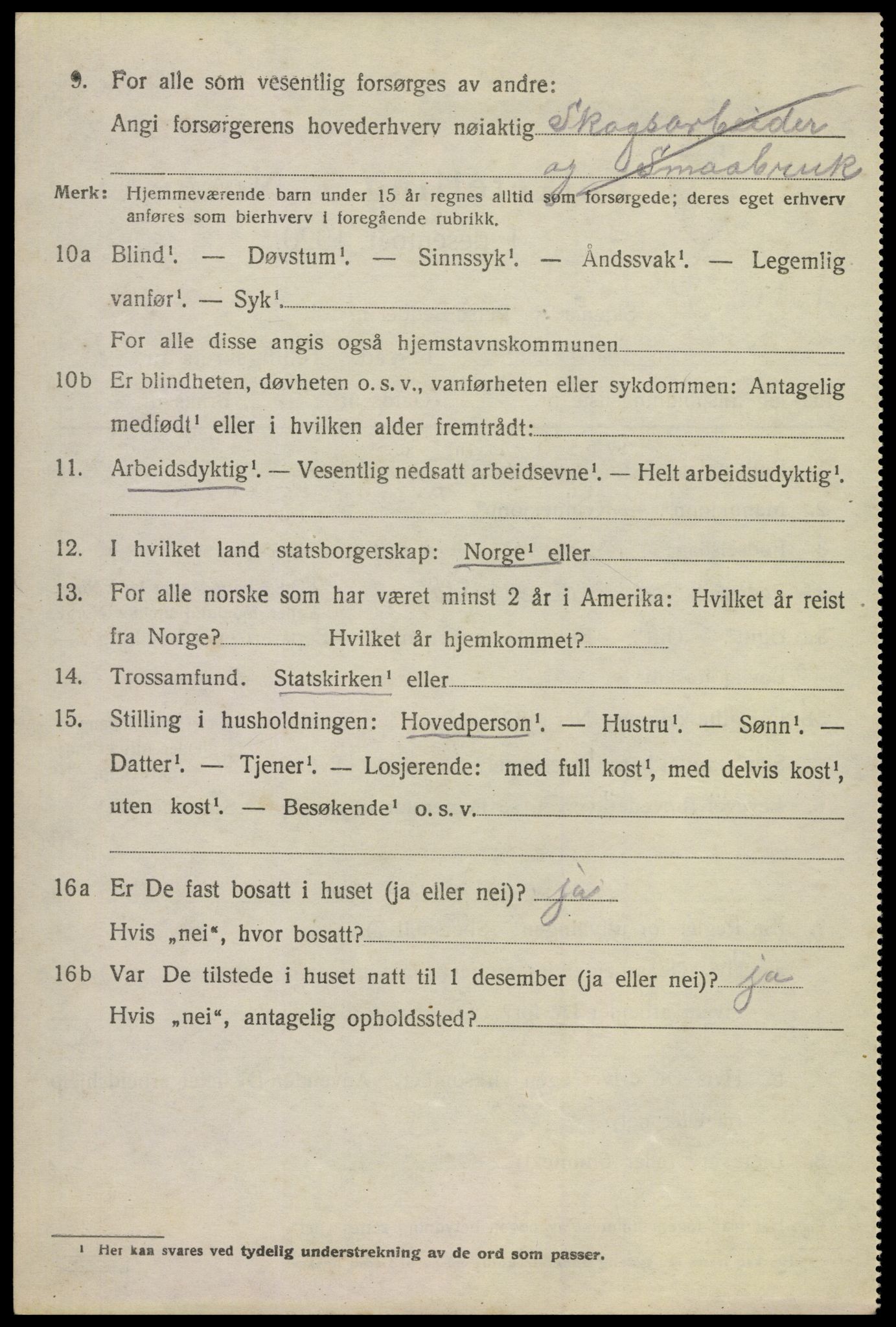 SAKO, 1920 census for Øvre Eiker, 1920, p. 22651