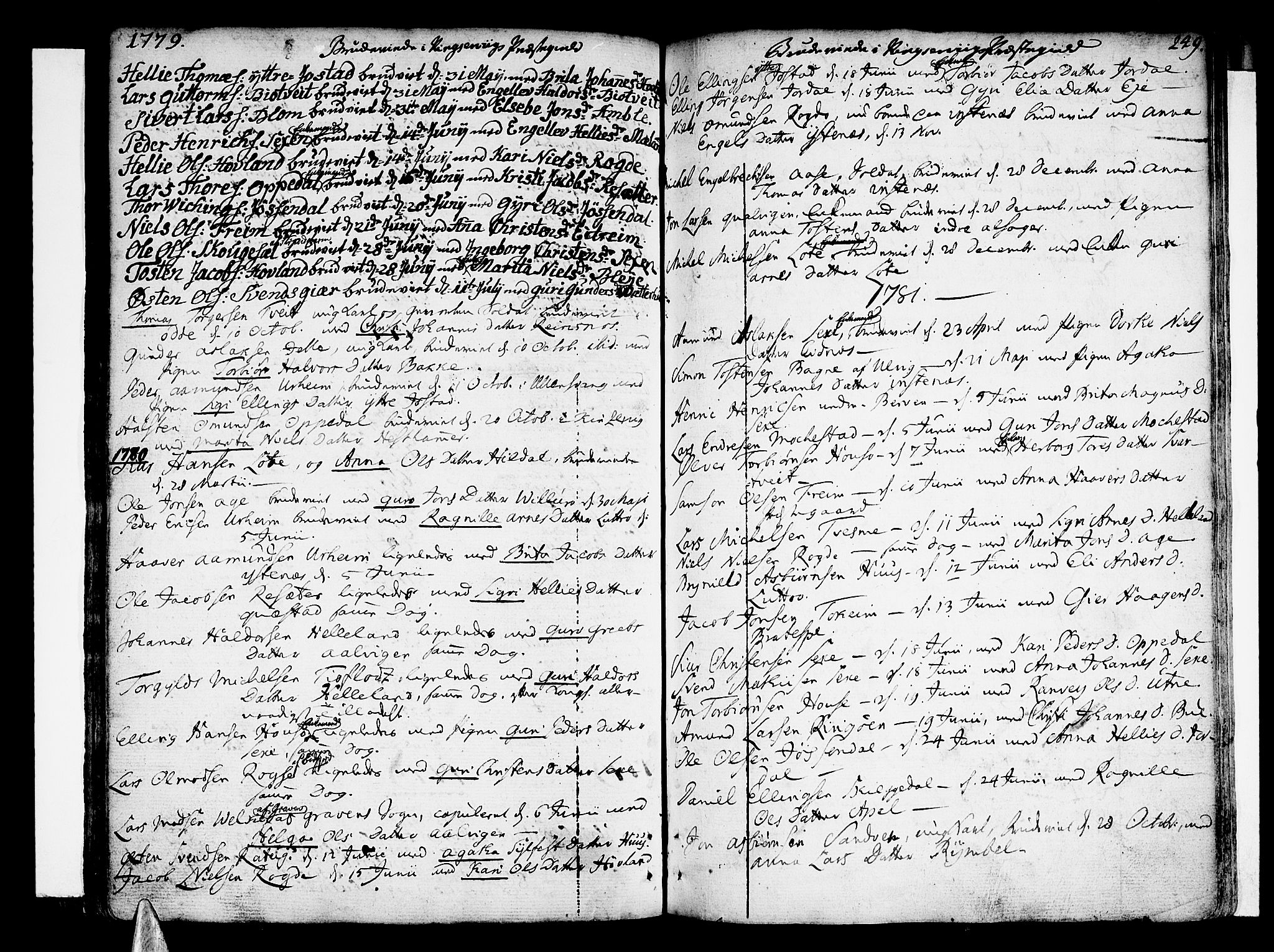 Ullensvang sokneprestembete, SAB/A-78701/H/Haa: Parish register (official) no. A 6 /1, 1758-1788, p. 249