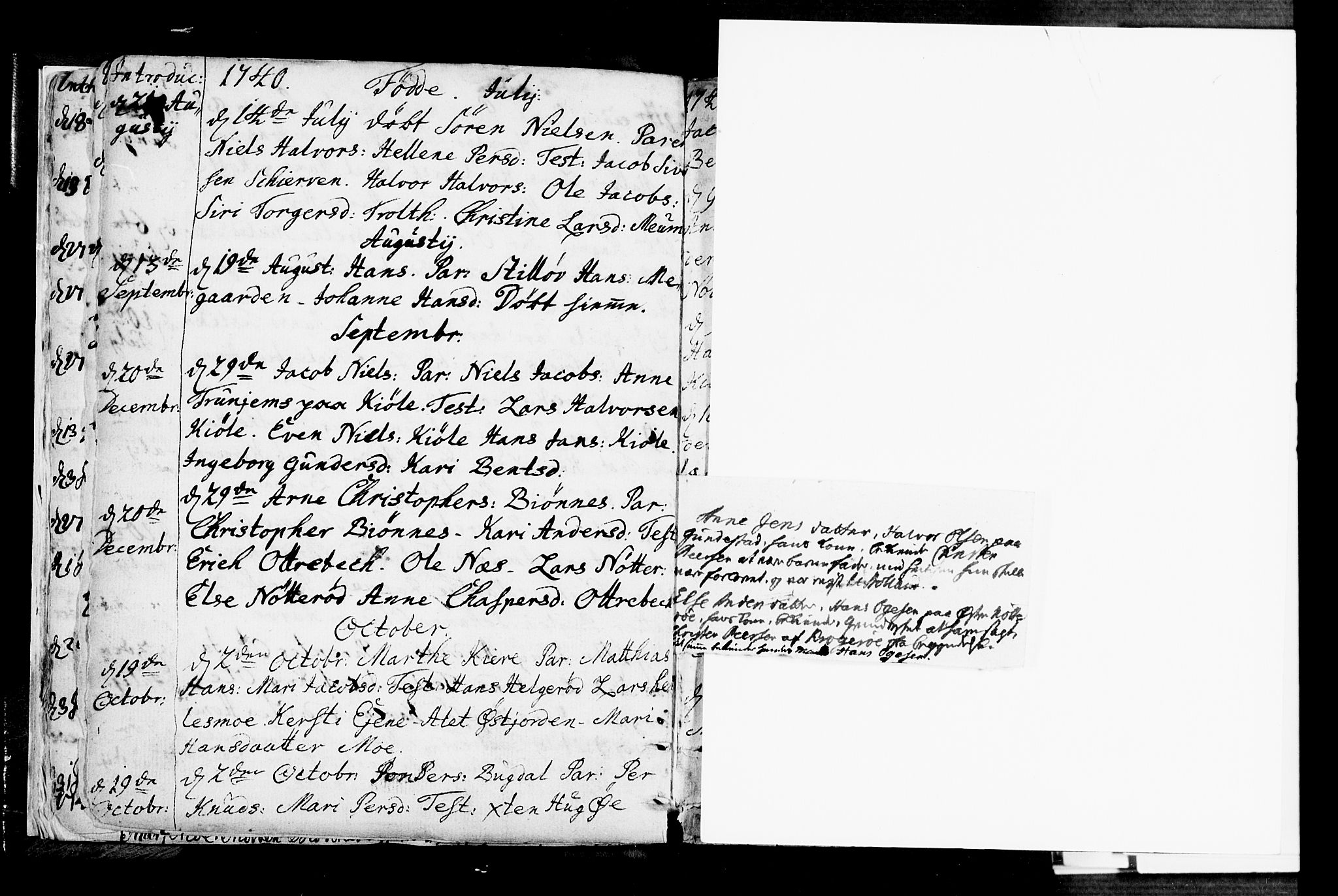 Nøtterøy kirkebøker, SAKO/A-354/F/Fa/L0002: Parish register (official) no. I 2, 1738-1790, p. 7
