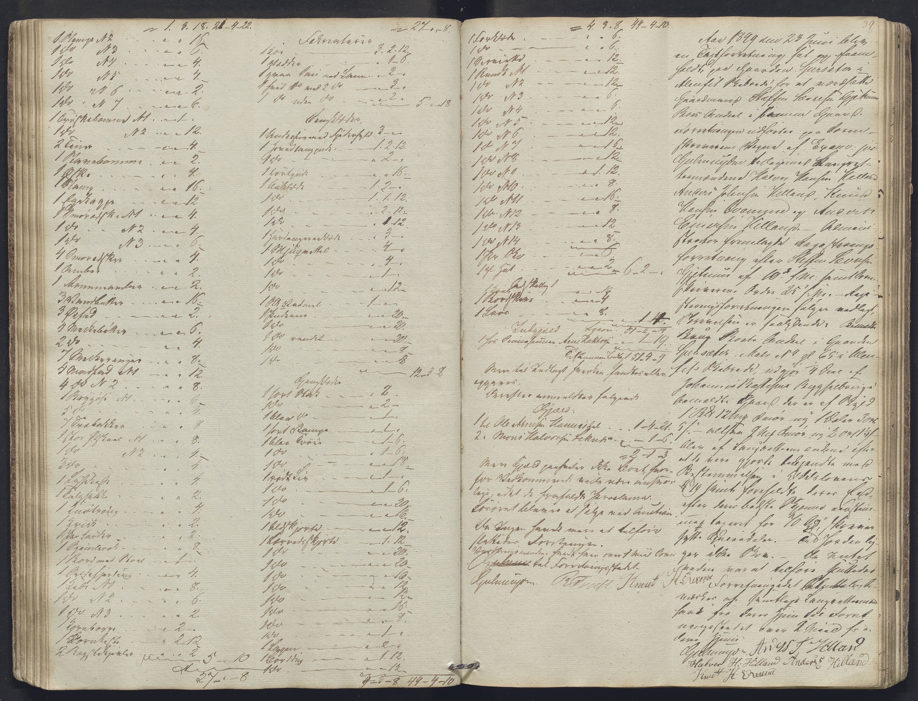 Nordhordland sorenskrivar, AV/SAB-A-2901/1/H/Hb/L0003: Registreringsprotokollar, 1846-1852, p. 39