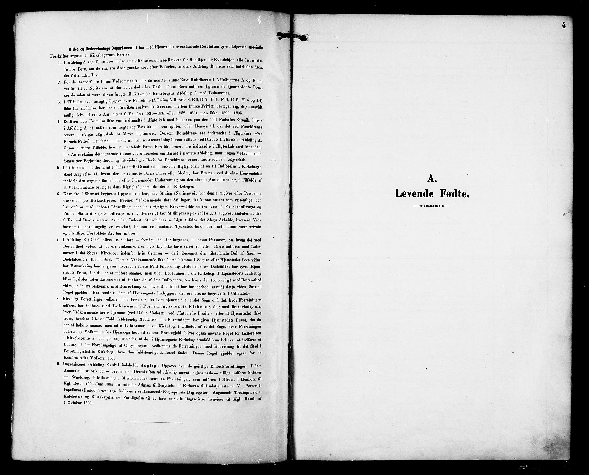 Ministerialprotokoller, klokkerbøker og fødselsregistre - Nordland, AV/SAT-A-1459/810/L0152: Parish register (official) no. 810A11, 1895-1899, p. 4