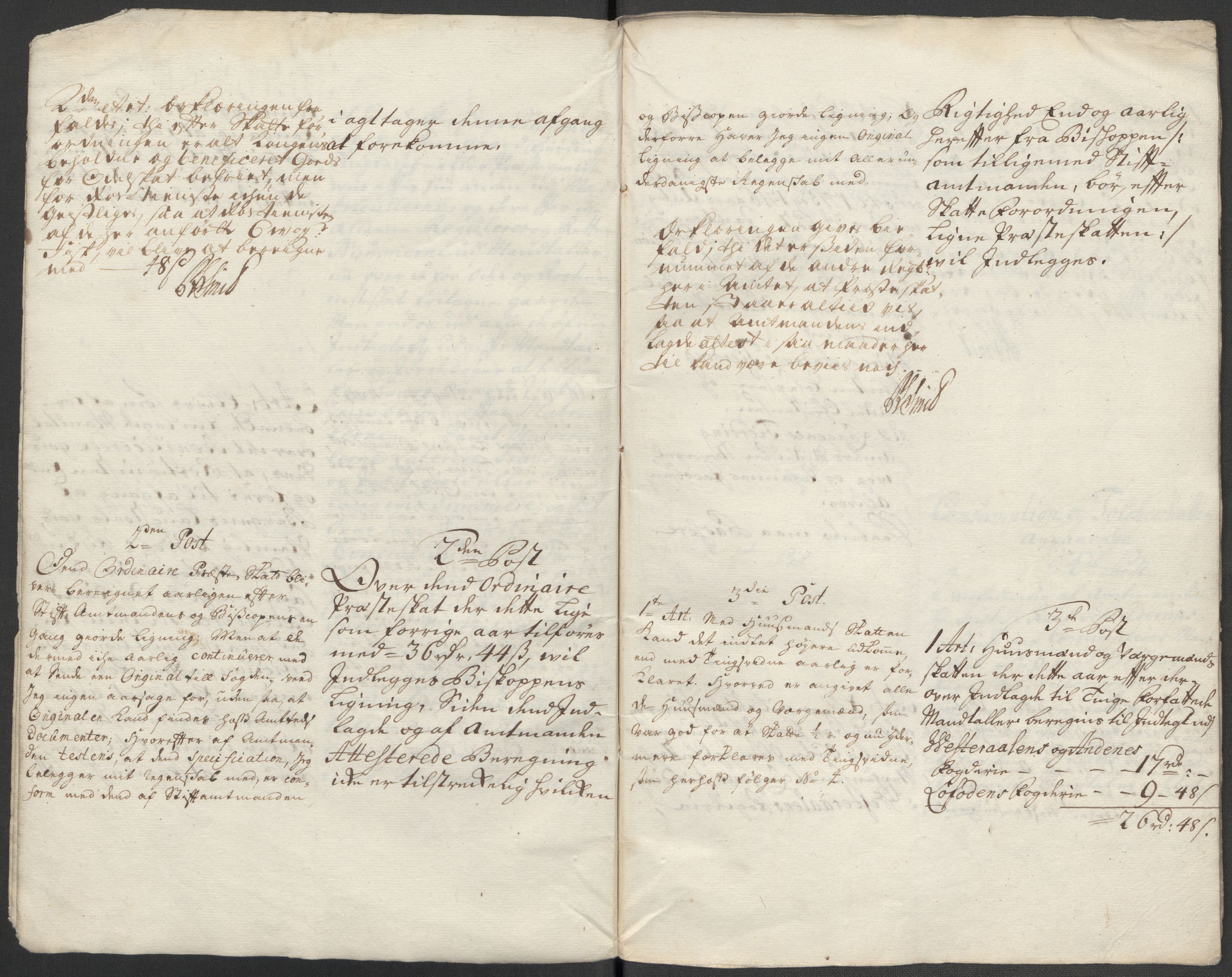 Rentekammeret inntil 1814, Reviderte regnskaper, Fogderegnskap, AV/RA-EA-4092/R67/L4684: Fogderegnskap Vesterålen, Andenes og Lofoten, 1718, p. 411