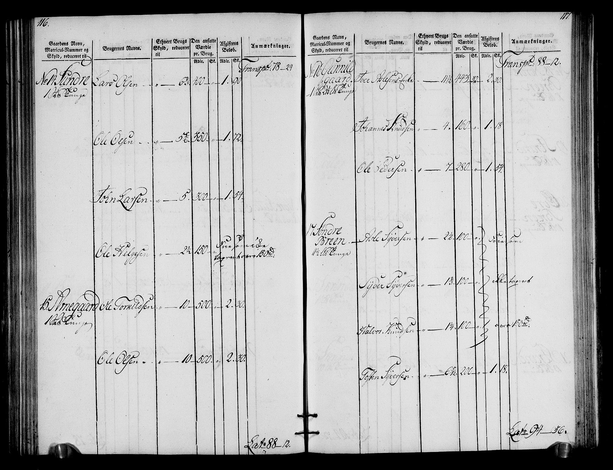 Rentekammeret inntil 1814, Realistisk ordnet avdeling, AV/RA-EA-4070/N/Ne/Nea/L0050: Ringerike og Hallingdal fogderi. Oppebørselsregister for Hallingdal, 1803-1804, p. 62