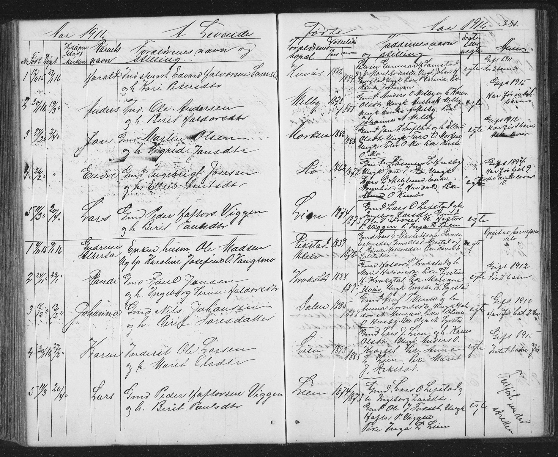 Ministerialprotokoller, klokkerbøker og fødselsregistre - Sør-Trøndelag, SAT/A-1456/667/L0798: Parish register (copy) no. 667C03, 1867-1929, p. 381