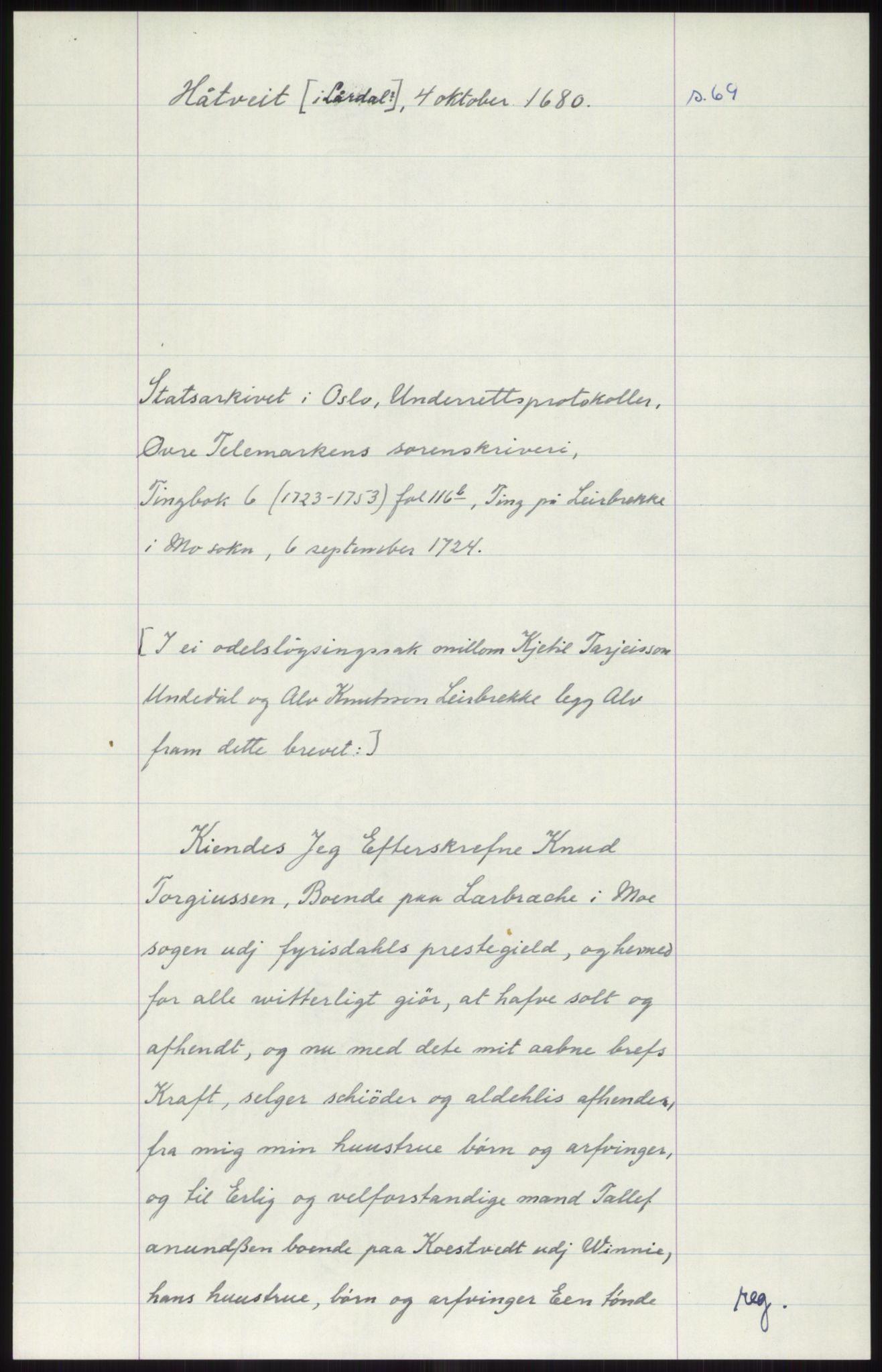Samlinger til kildeutgivelse, Diplomavskriftsamlingen, AV/RA-EA-4053/H/Ha, p. 2101