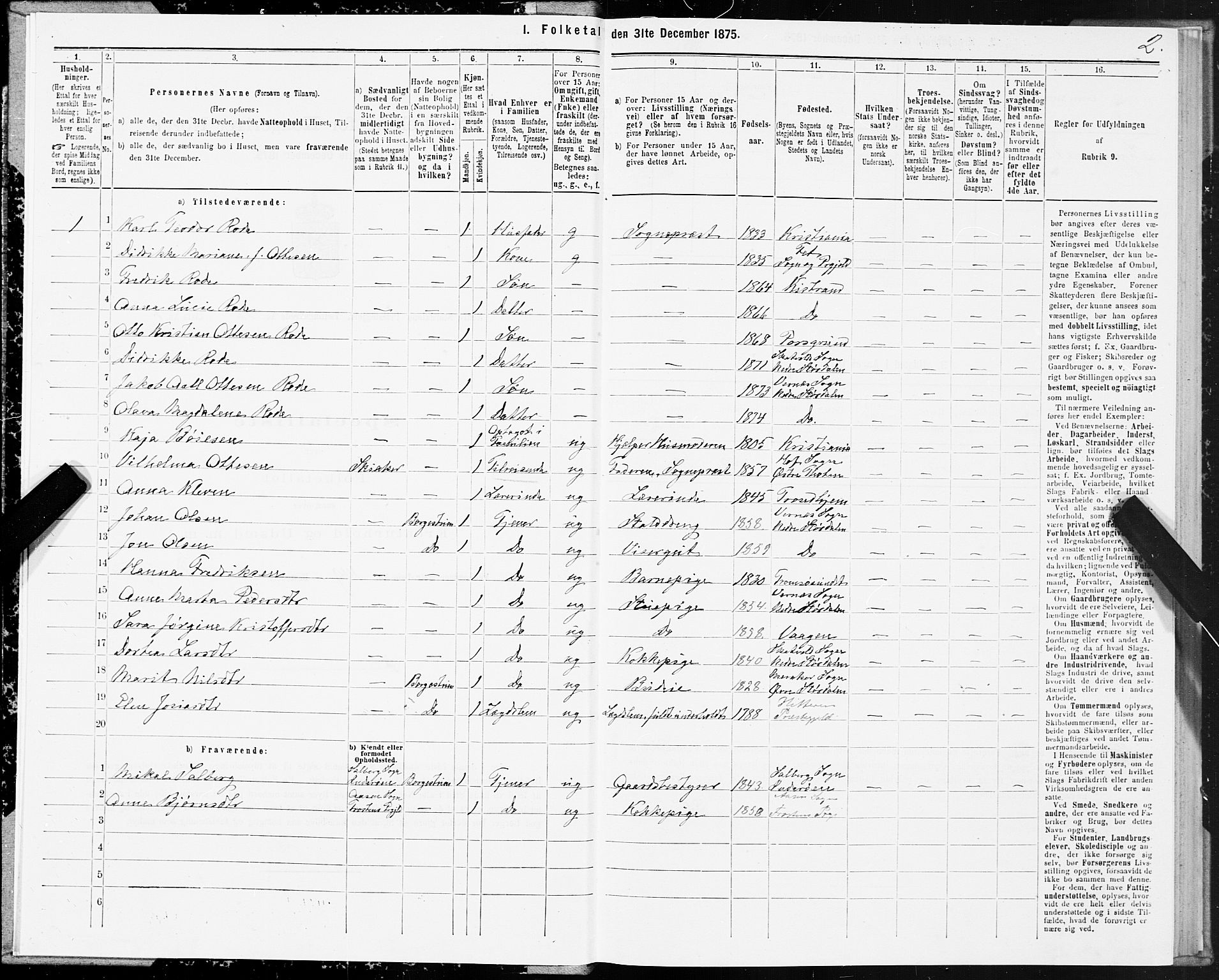 SAT, 1875 census for 1714P Nedre Stjørdal, 1875, p. 6002