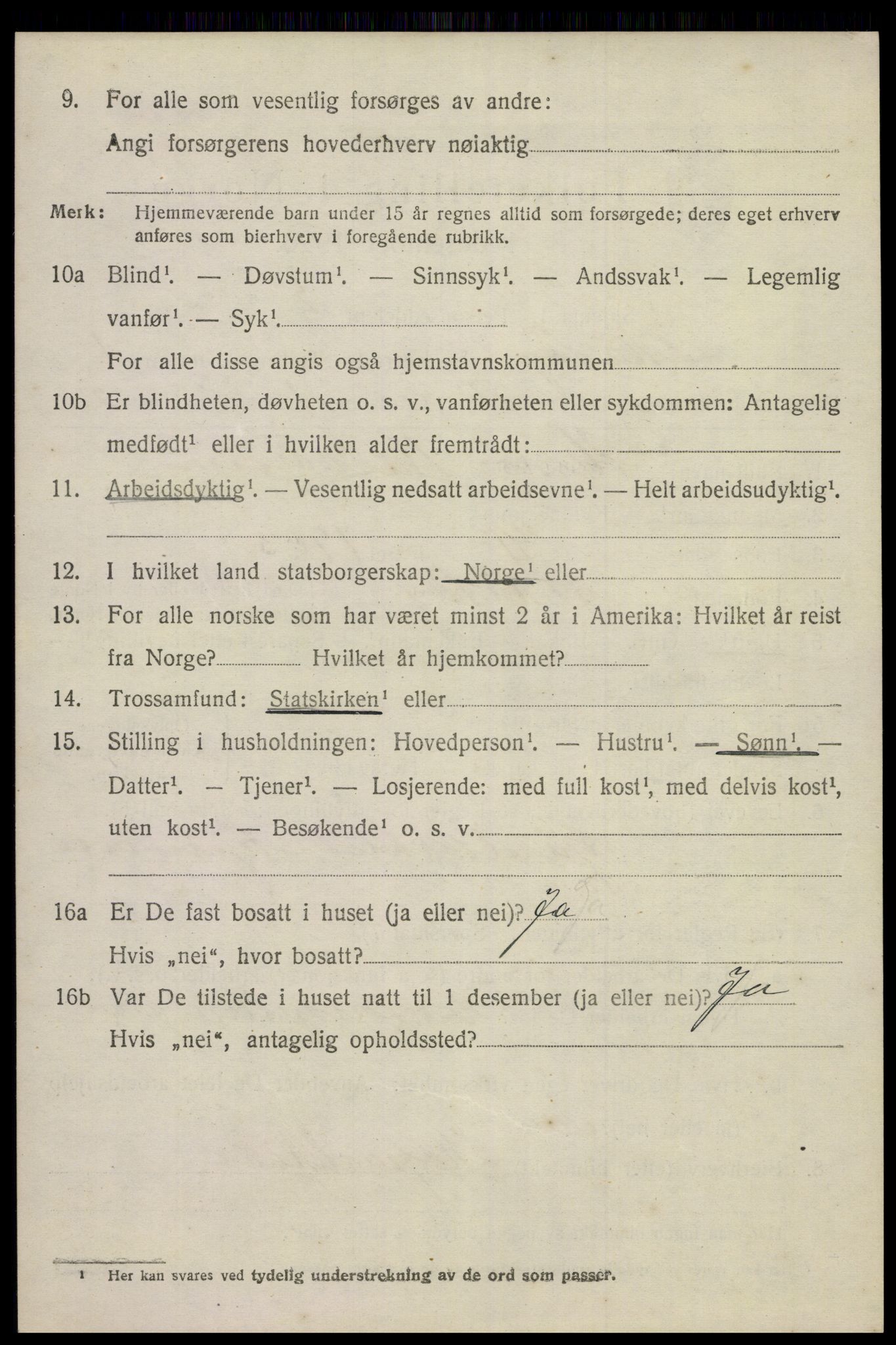 SAKO, 1920 census for Skåtøy, 1920, p. 2213