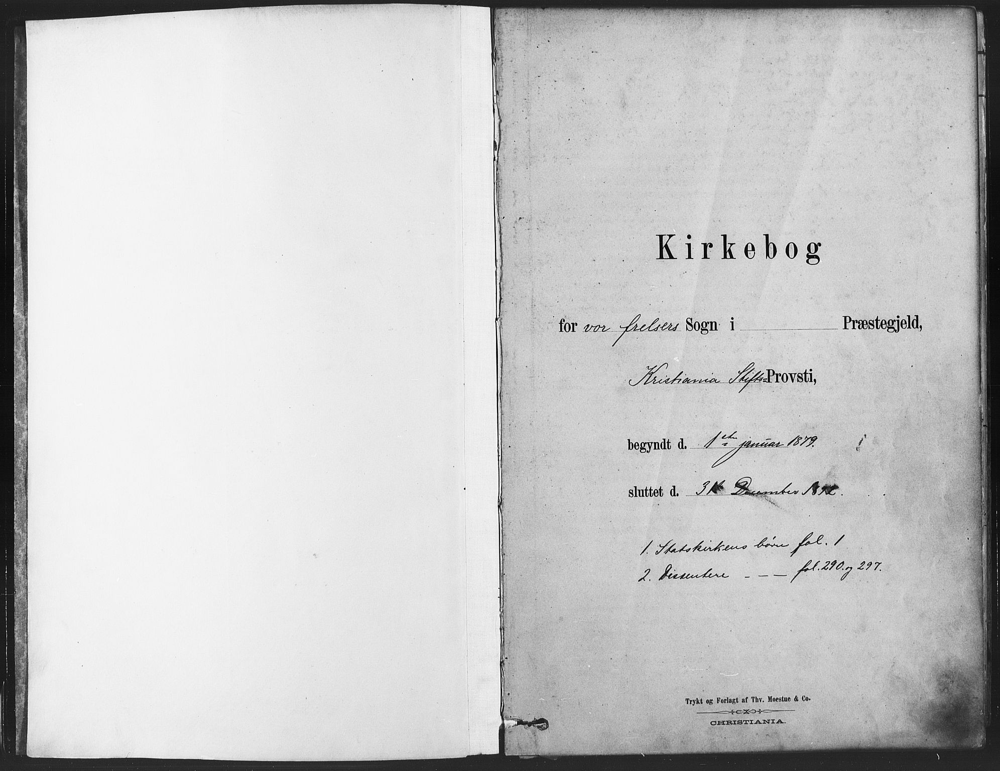 Oslo domkirke Kirkebøker, SAO/A-10752/F/Fa/L0029: Parish register (official) no. 29, 1879-1892
