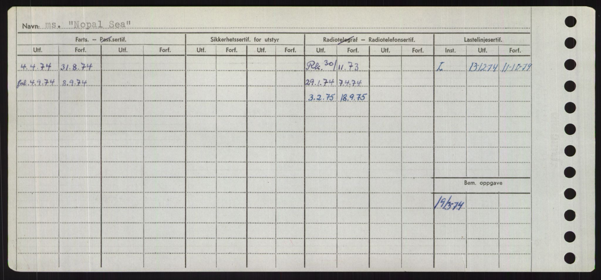 Sjøfartsdirektoratet med forløpere, Skipsmålingen, AV/RA-S-1627/H/Hd/L0026: Fartøy, N-Norhol, p. 296