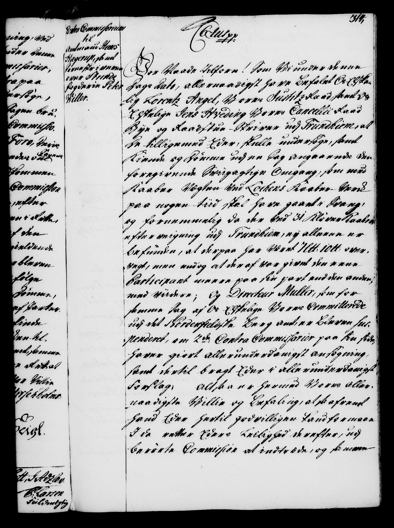 Rentekammeret, Kammerkanselliet, AV/RA-EA-3111/G/Gg/Gga/L0005: Norsk ekspedisjonsprotokoll med register (merket RK 53.5), 1741-1749, p. 314