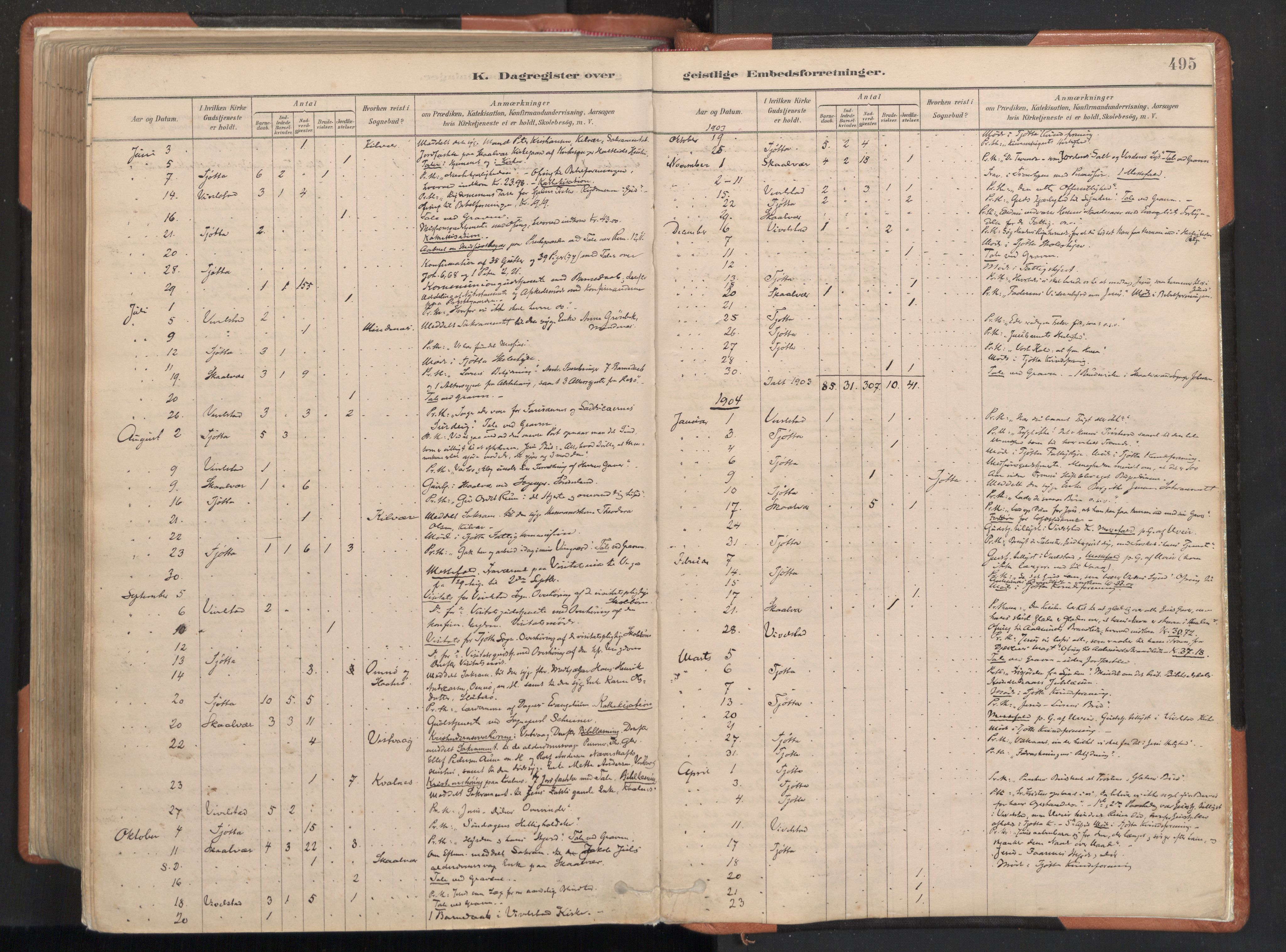 Ministerialprotokoller, klokkerbøker og fødselsregistre - Nordland, SAT/A-1459/817/L0264: Parish register (official) no. 817A04, 1878-1907, p. 495