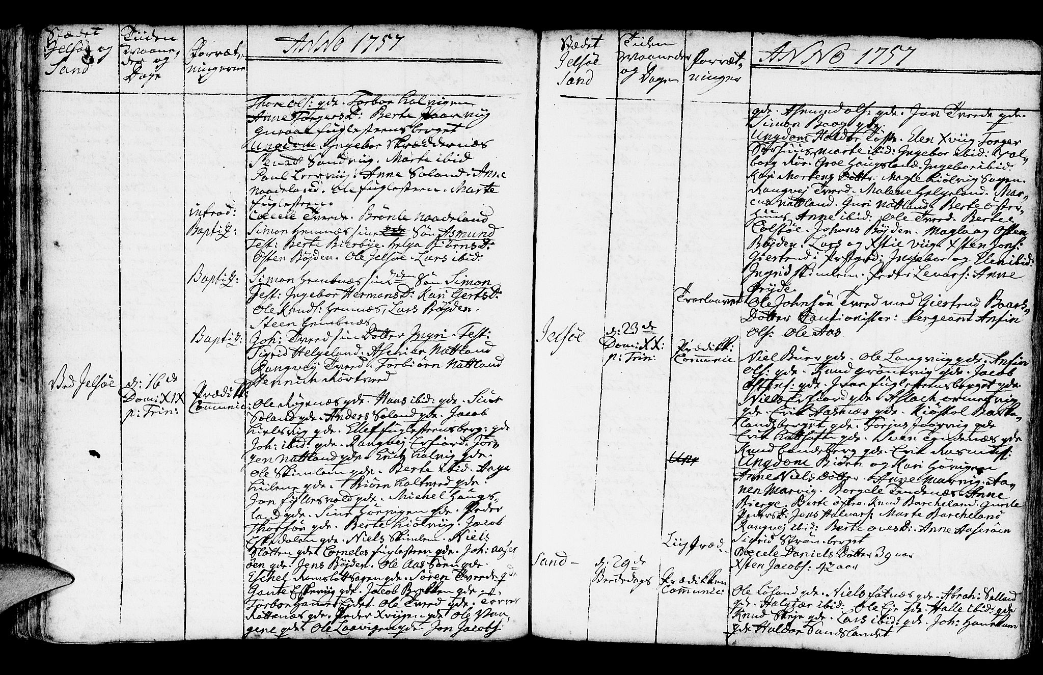 Jelsa sokneprestkontor, AV/SAST-A-101842/01/IV: Parish register (official) no. A 2, 1753-1767