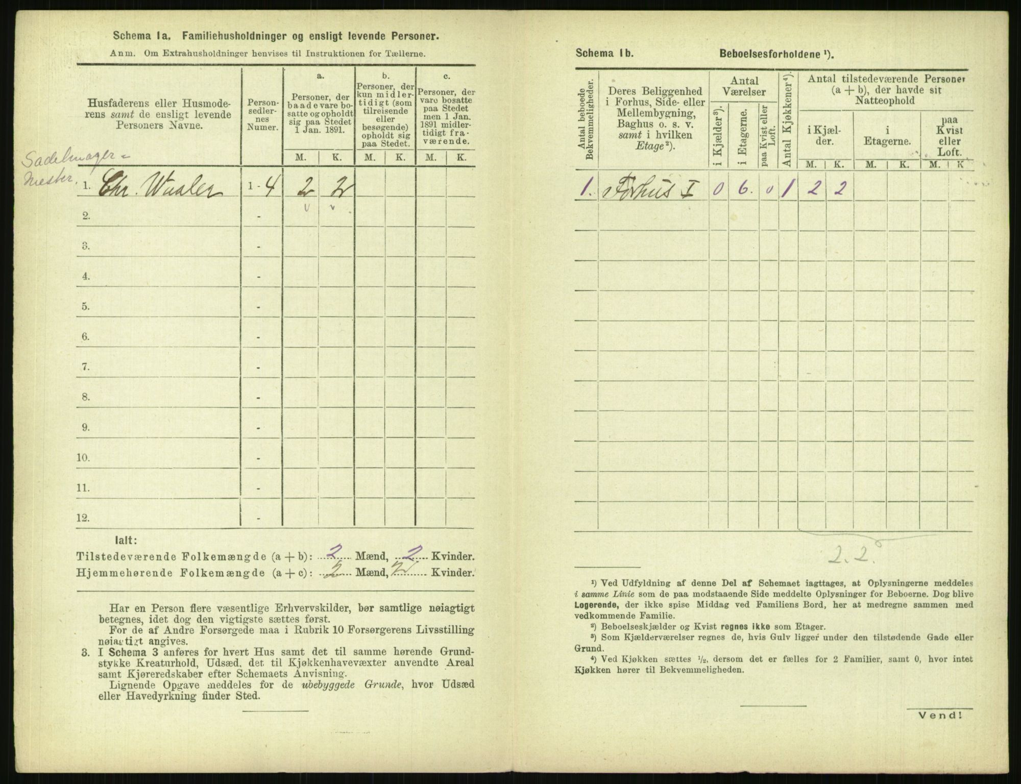 RA, 1891 census for 0301 Kristiania, 1891, p. 155086