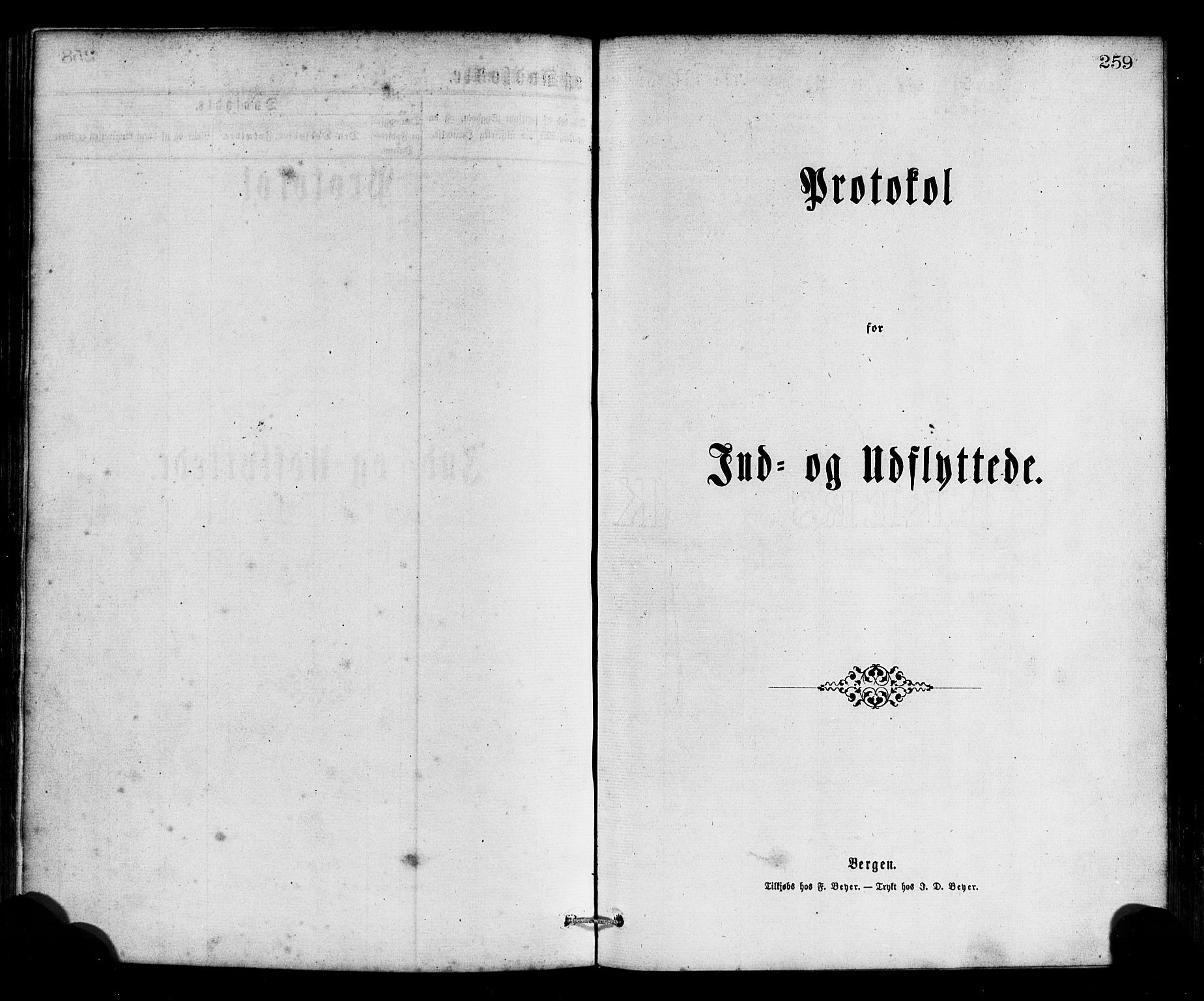 Gulen sokneprestembete, SAB/A-80201/H/Haa/Haaa/L0023: Parish register (official) no. A 23, 1870-1880, p. 259