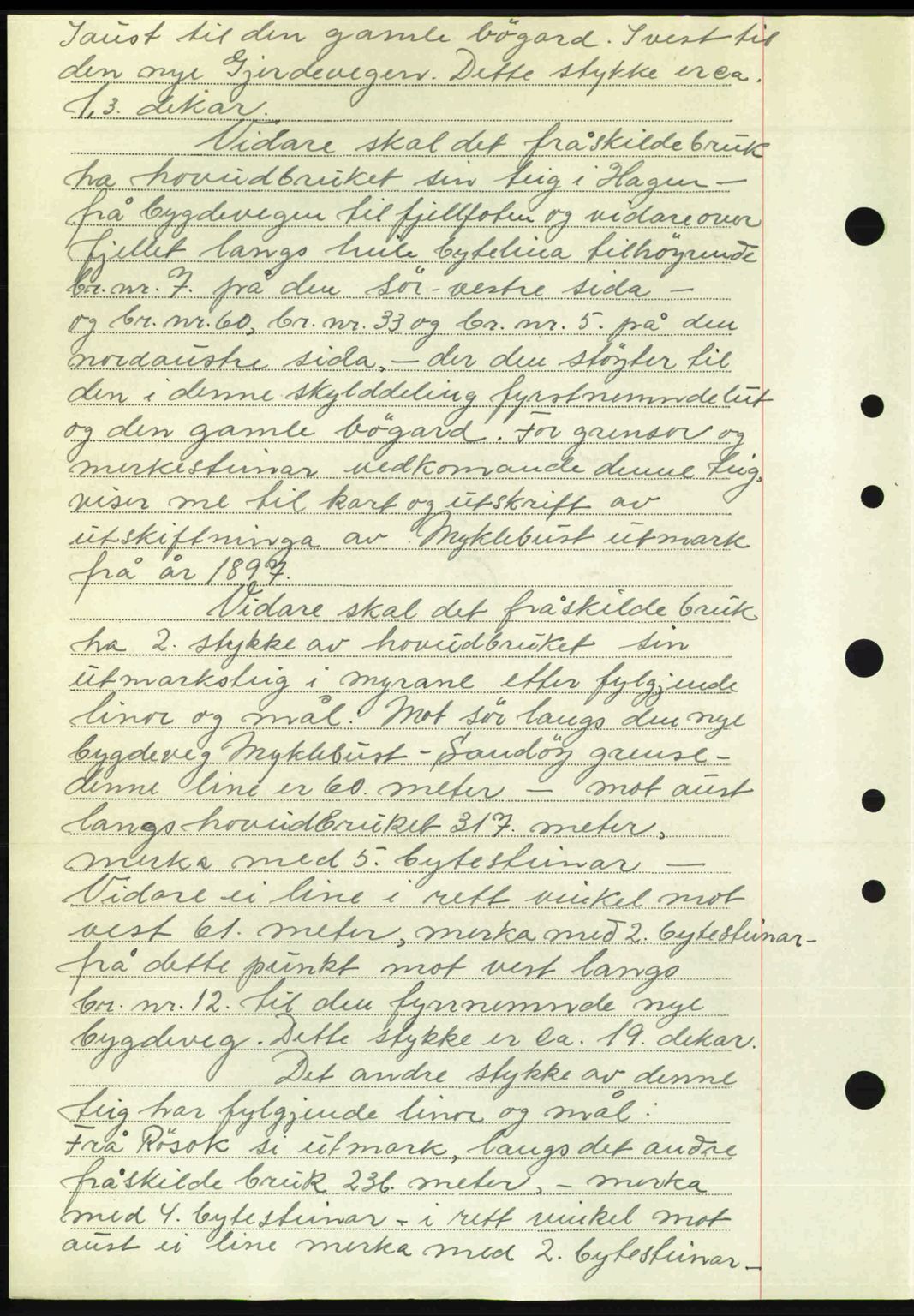 Nordre Sunnmøre sorenskriveri, AV/SAT-A-0006/1/2/2C/2Ca: Mortgage book no. A23, 1946-1947, Diary no: : 113/1947