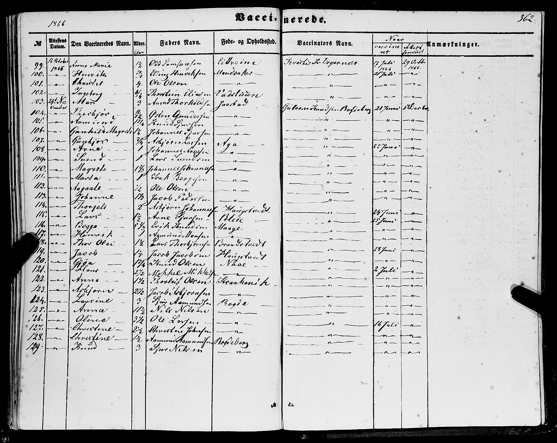 Ullensvang sokneprestembete, AV/SAB-A-78701/H/Haa: Parish register (official) no. A 11, 1854-1866, p. 362