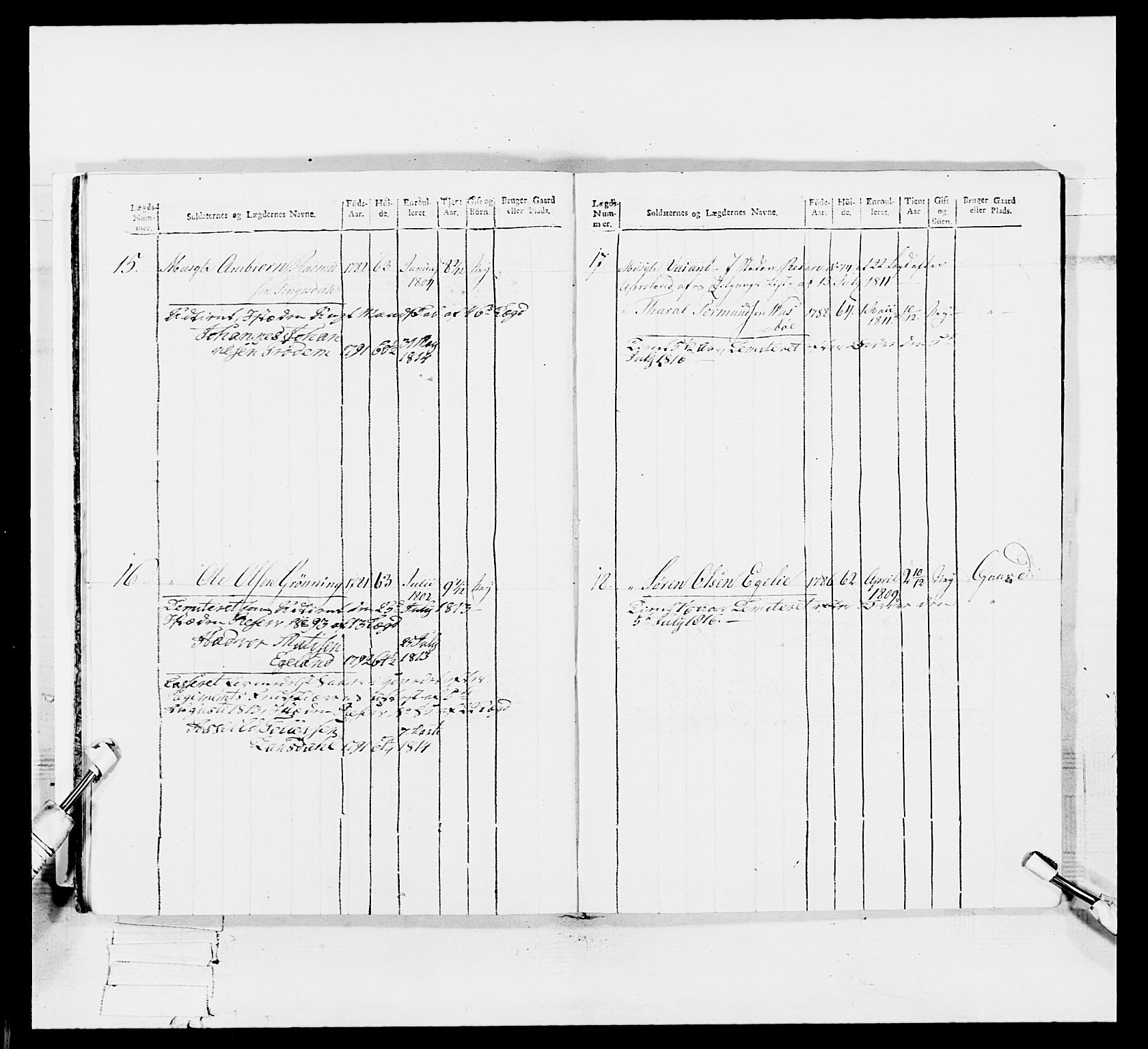 Generalitets- og kommissariatskollegiet, Det kongelige norske kommissariatskollegium, AV/RA-EA-5420/E/Eh/L0113: Vesterlenske nasjonale infanteriregiment, 1812, p. 324