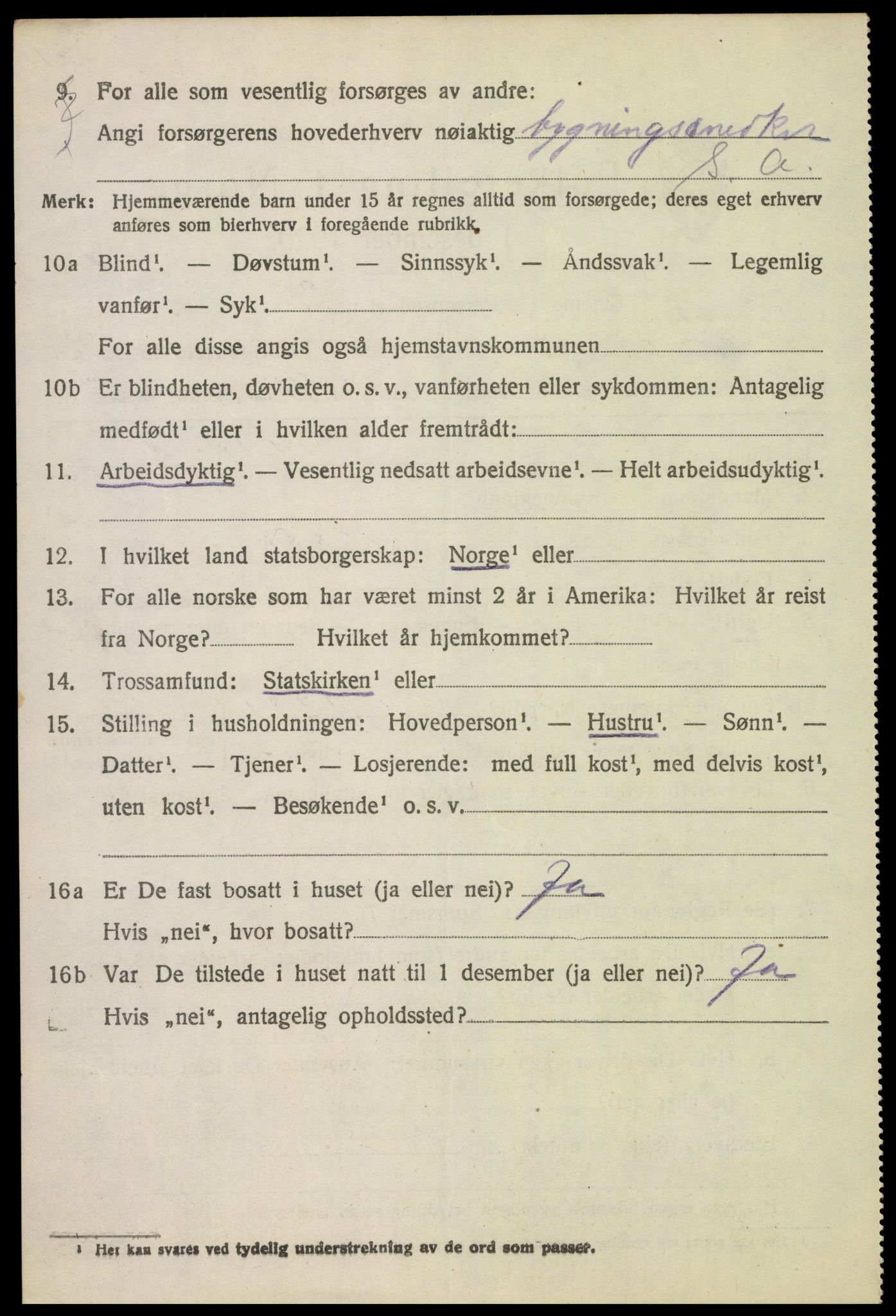 SAH, 1920 census for Ringsaker, 1920, p. 19377