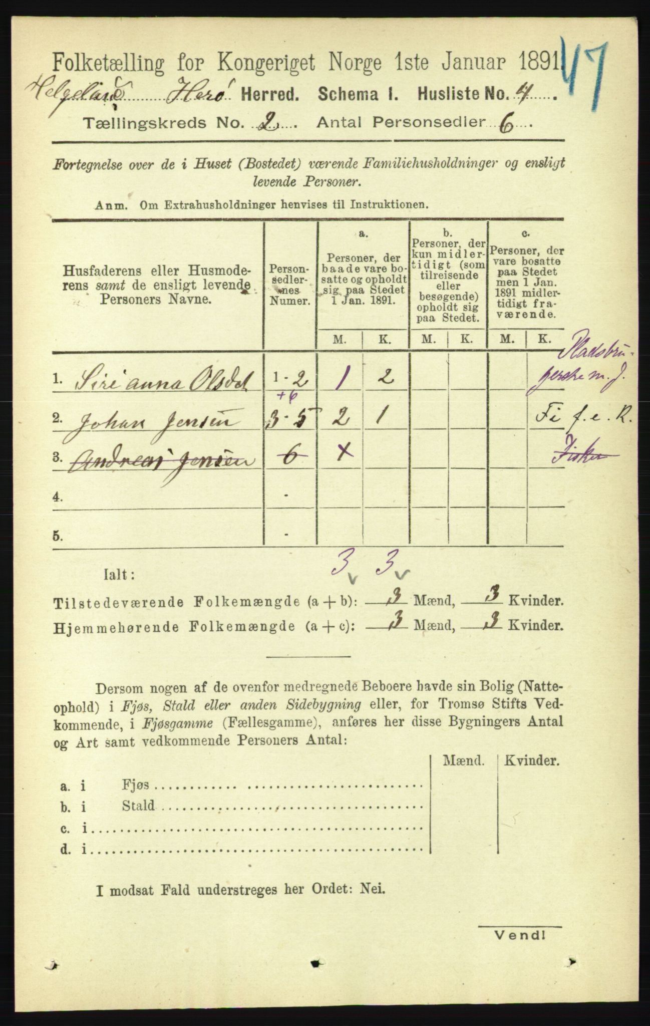 RA, 1891 census for 1818 Herøy, 1891, p. 202