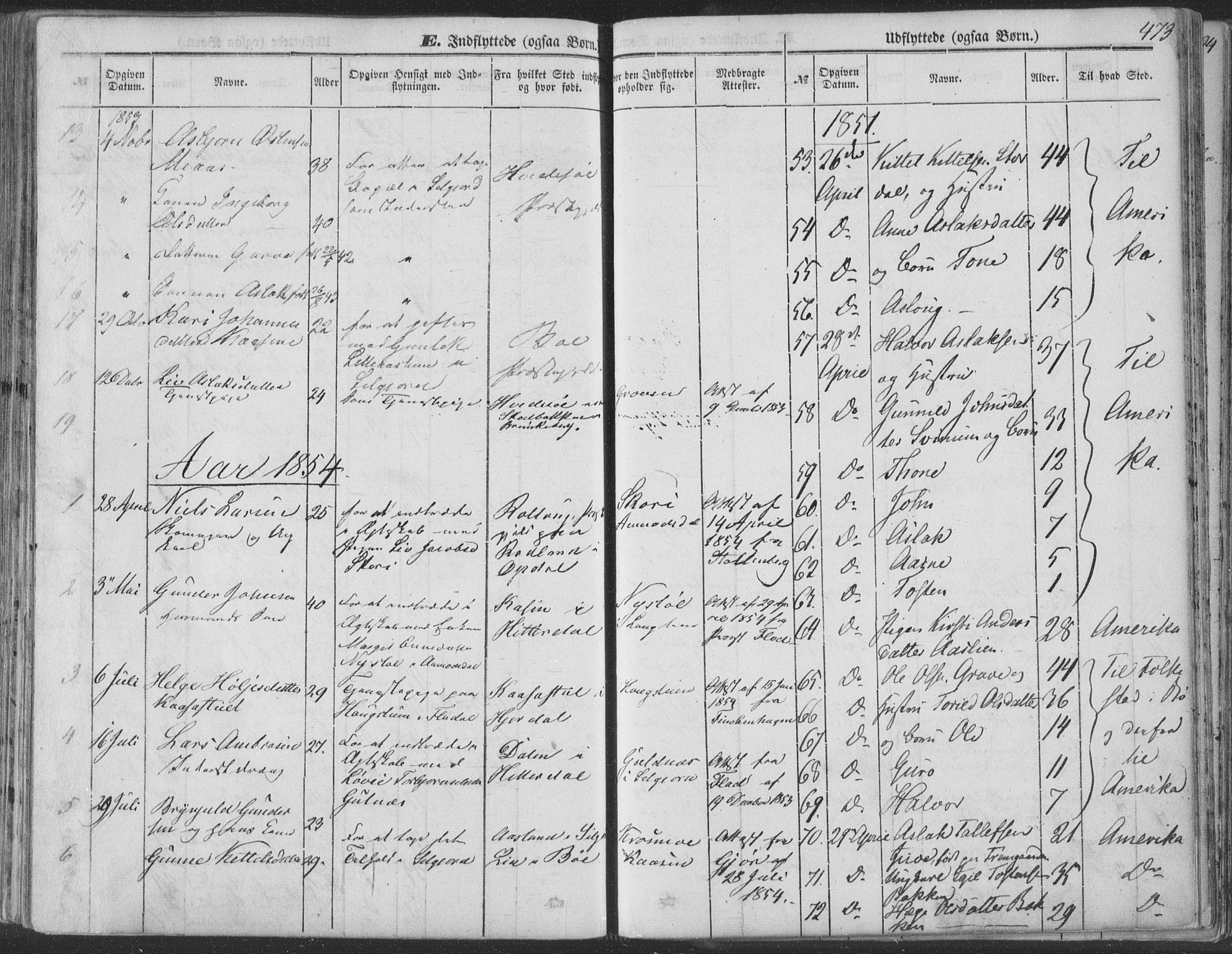 Seljord kirkebøker, AV/SAKO-A-20/F/Fa/L012b: Parish register (official) no. I 12B, 1850-1865, p. 473